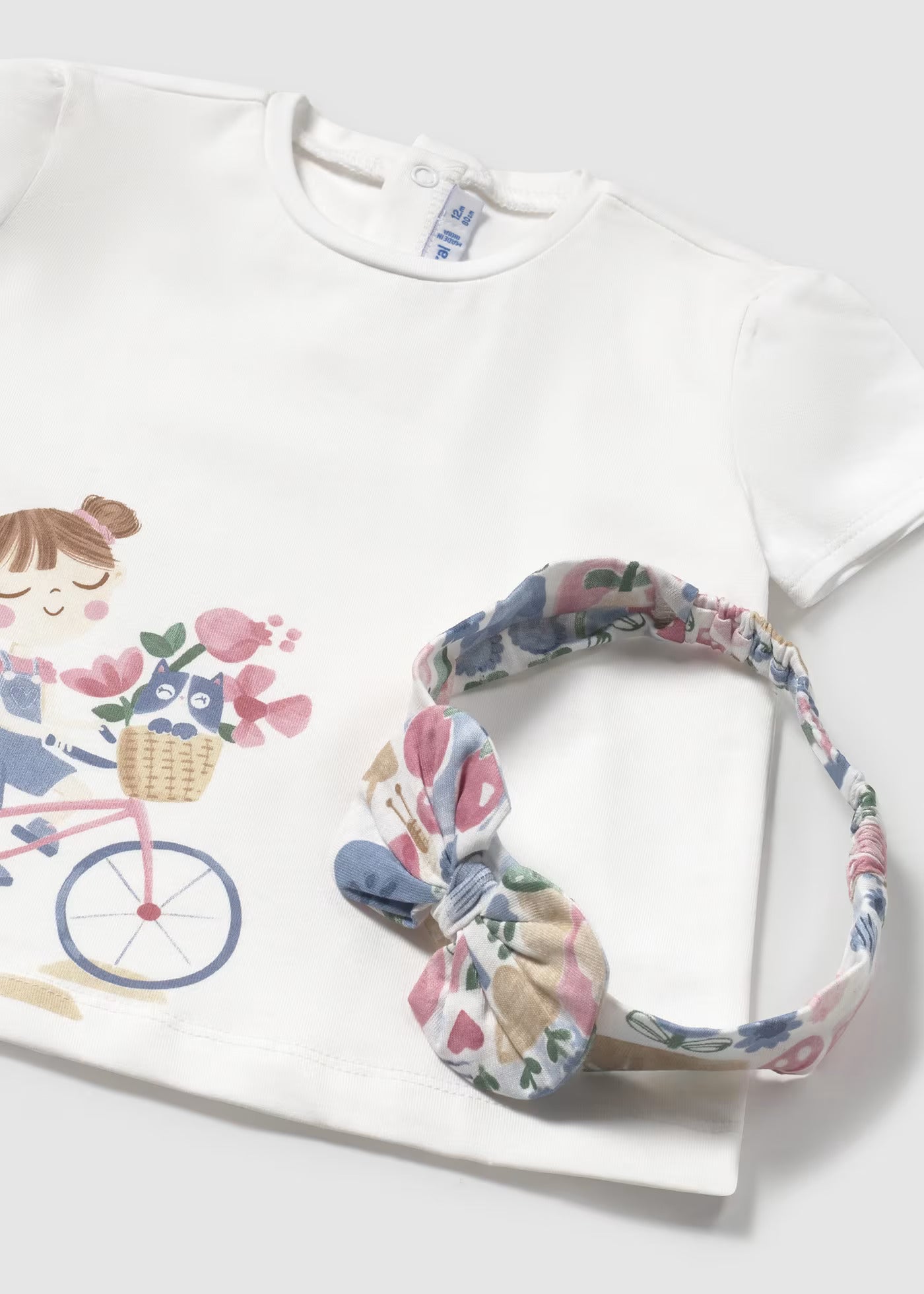 Camiseta Spring Diadema Bebé