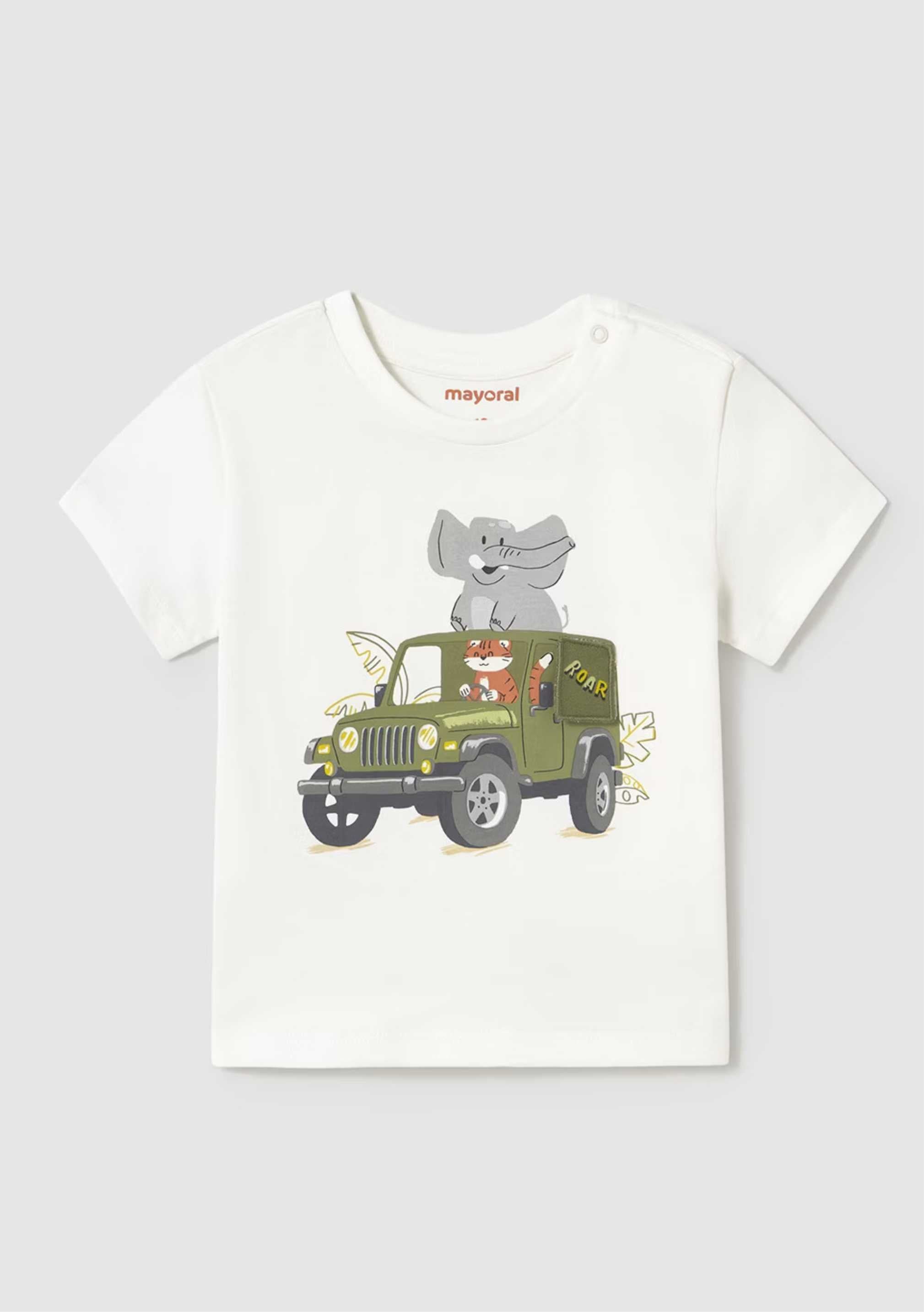 Camiseta Safari Algodón Bebé