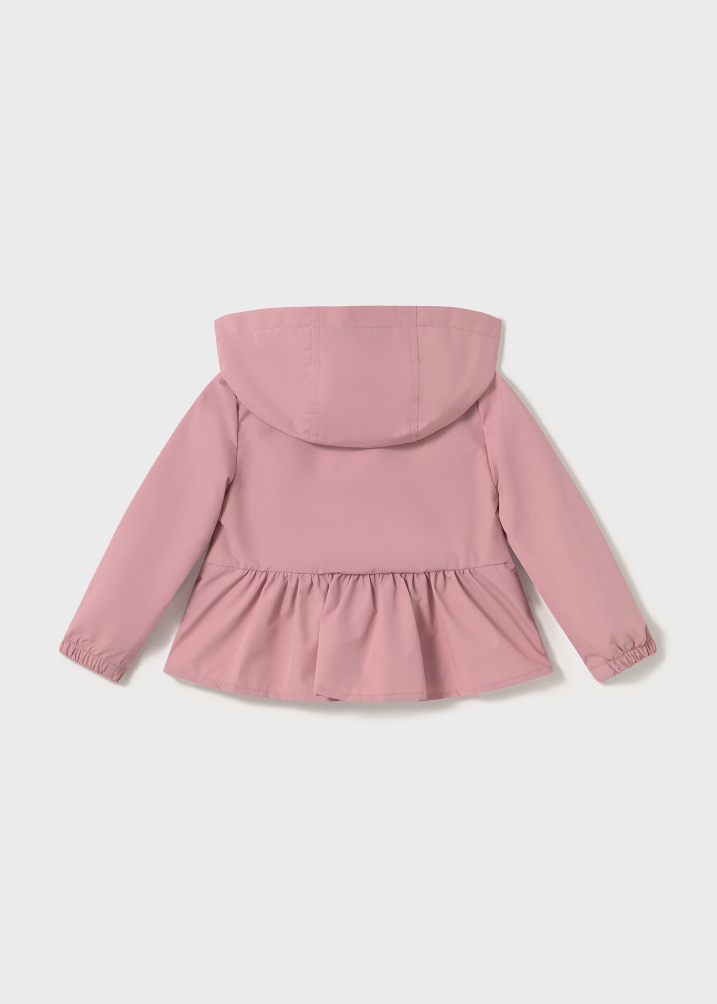 Chaqueta Cortavientos Capota Rosa