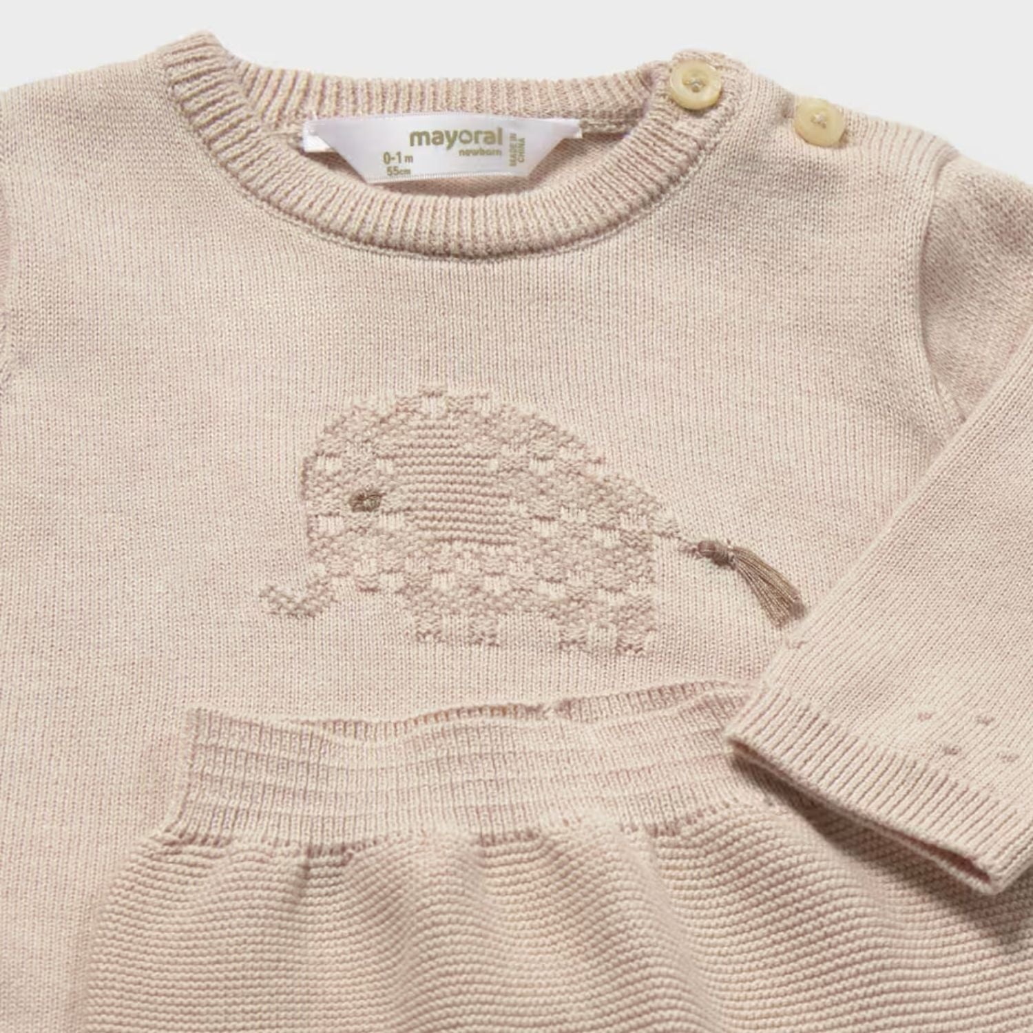Set Polaina Tricot Topo