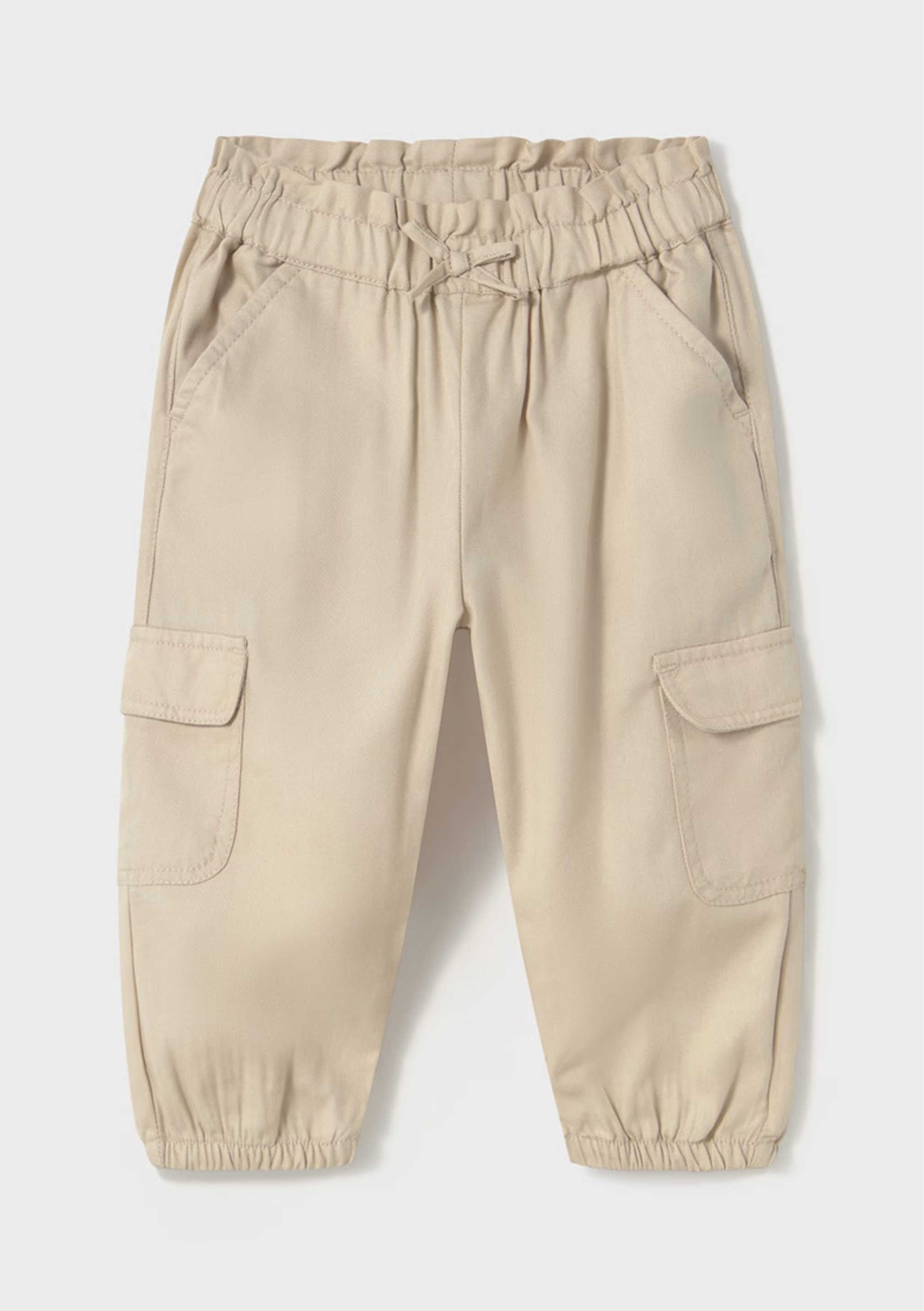Pantalón Cargo Latte Bebé