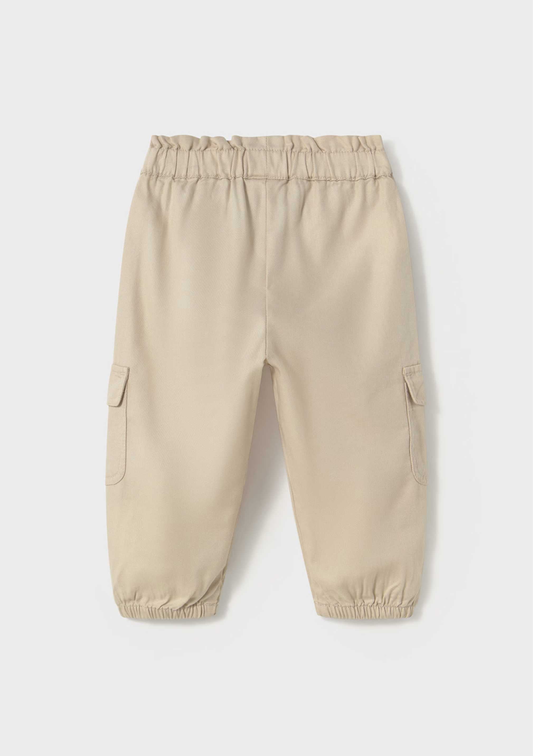 Pantalón Cargo Latte Bebé