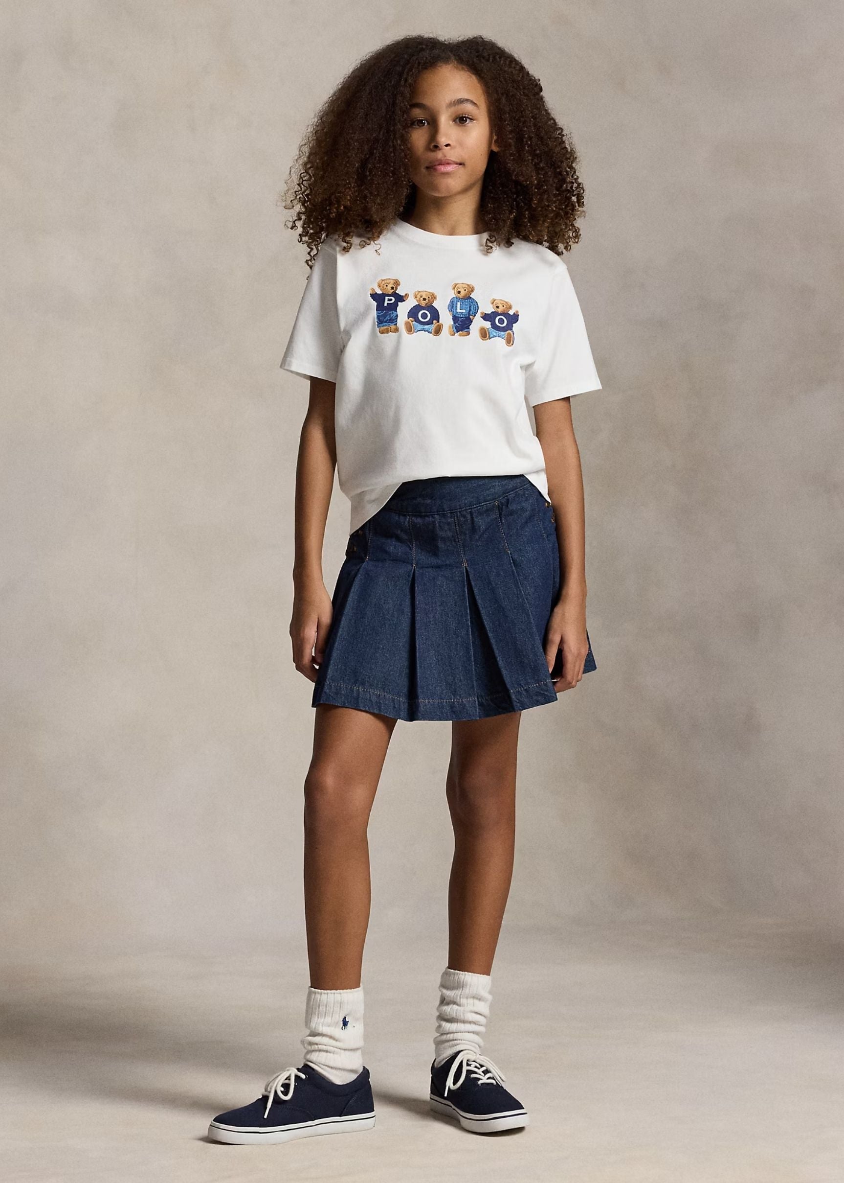 Camiseta Polo Bears Blanca