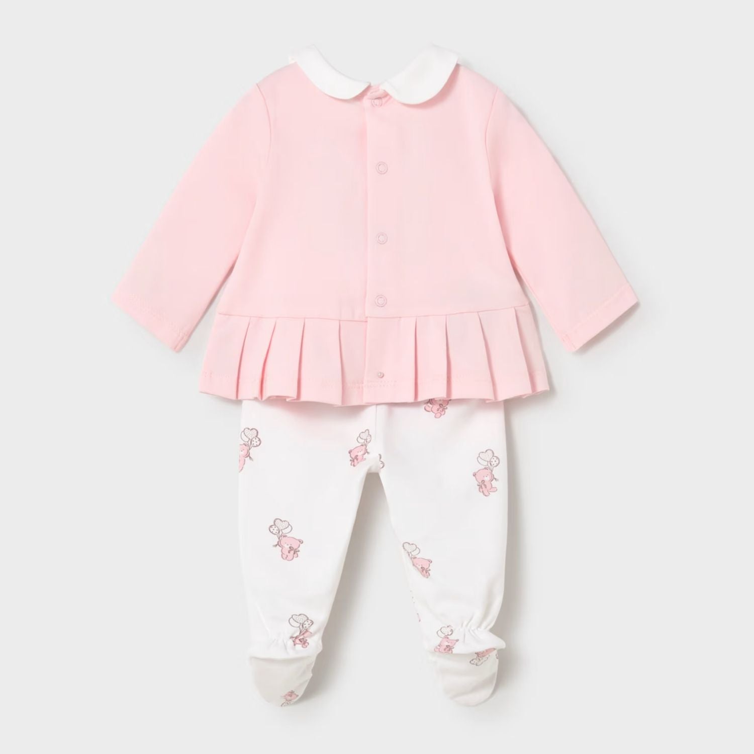 Set Polaina Teddy Love Rosa