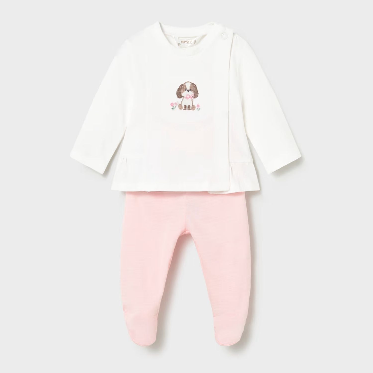 Set Polaina Puppy Friends Rosa