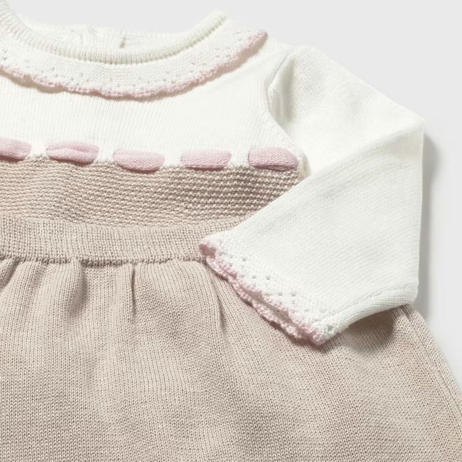 Set Polaina Tricot Topo