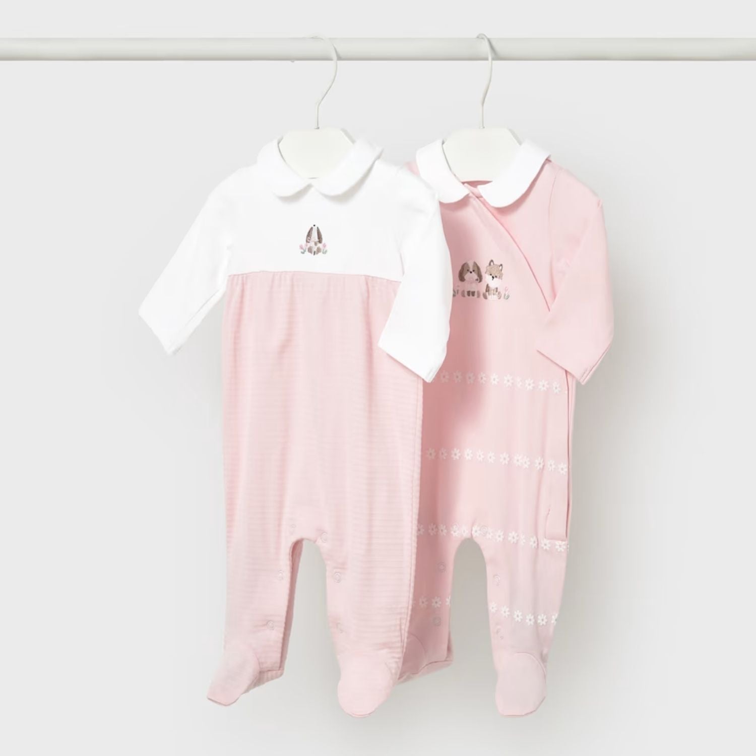 Pack Pijamas Puppy Friends Rosa