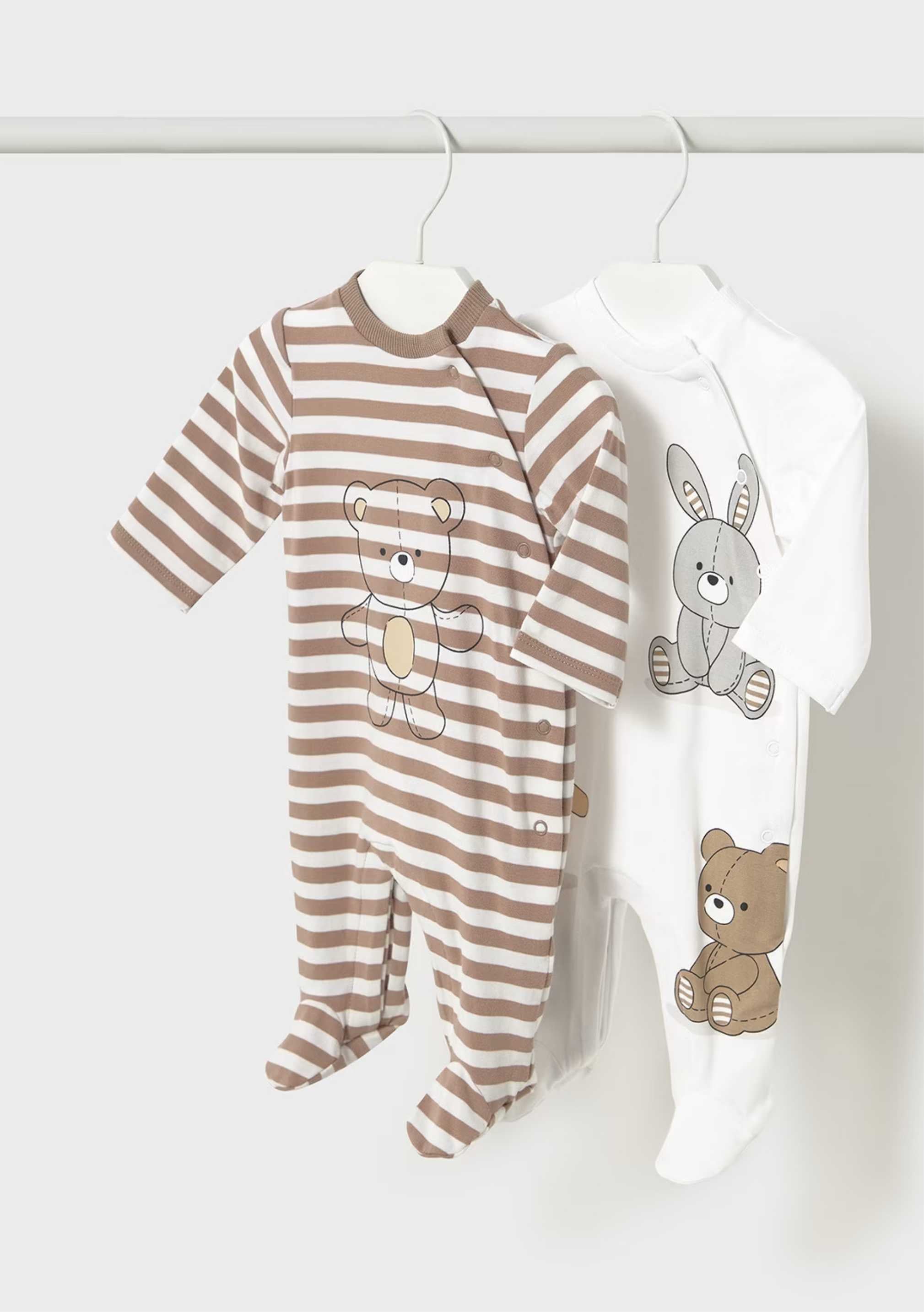 Set Pijamas Cute Bear Moka Newborn