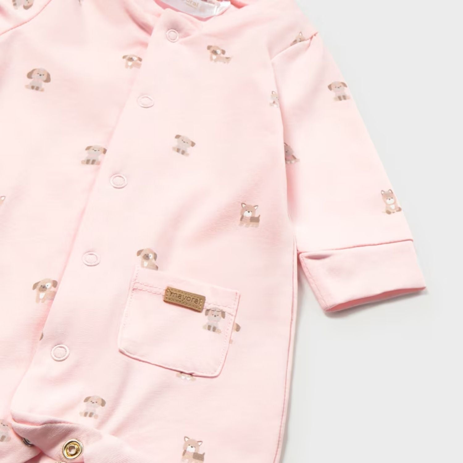Set Pijama Puppy Friends Rosa