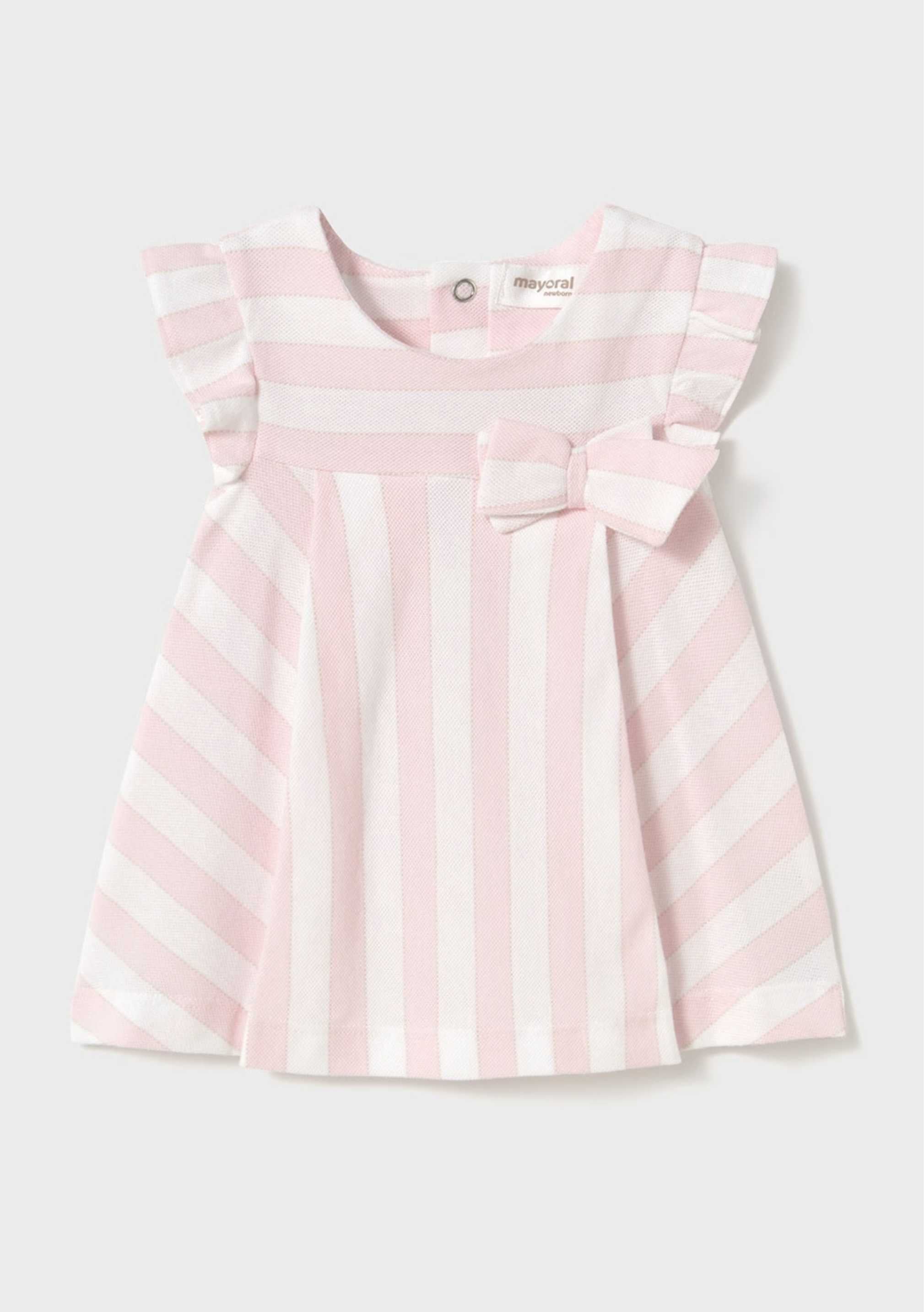 Vestido Rayas Rosa