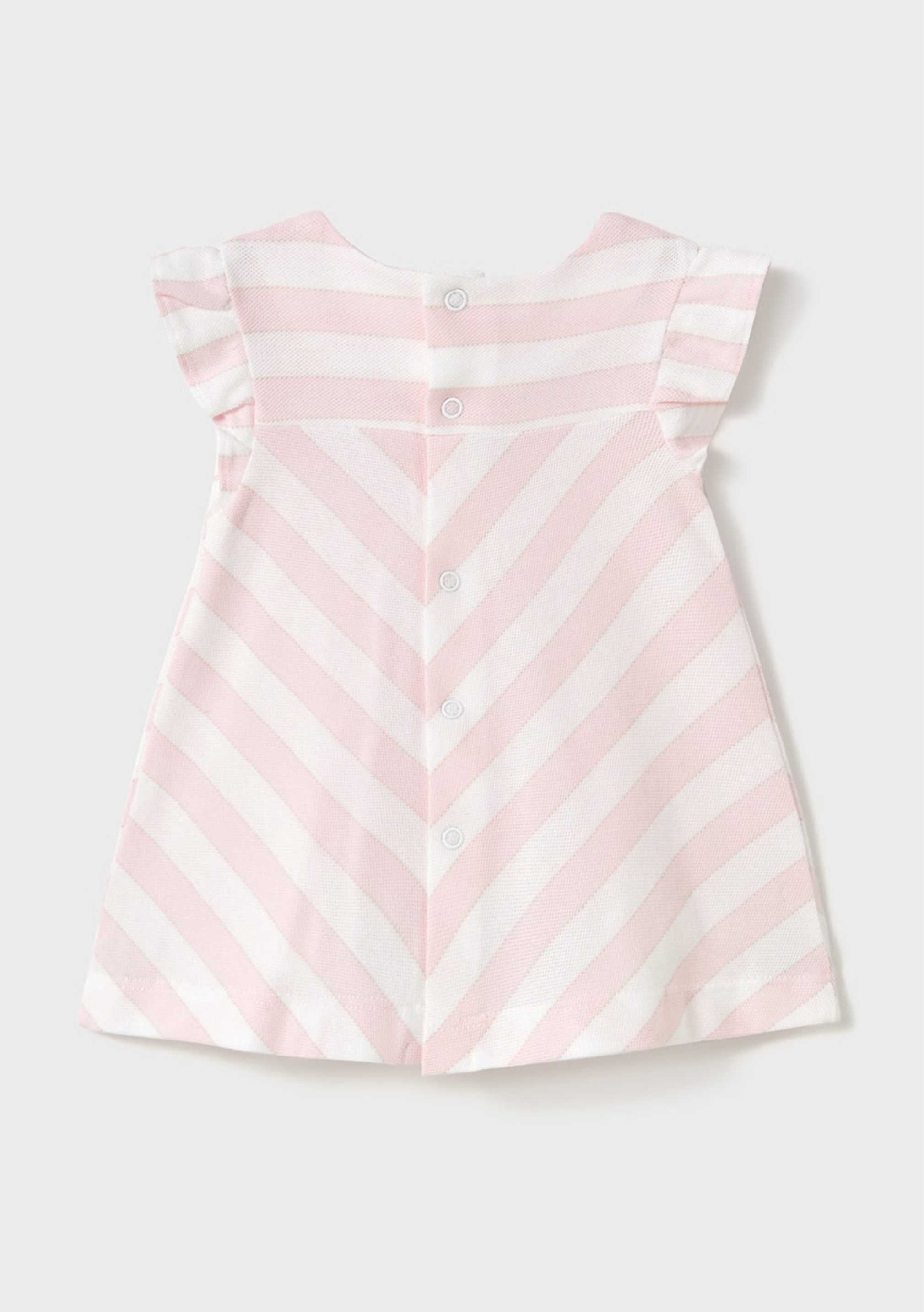 Vestido Rayas Rosa