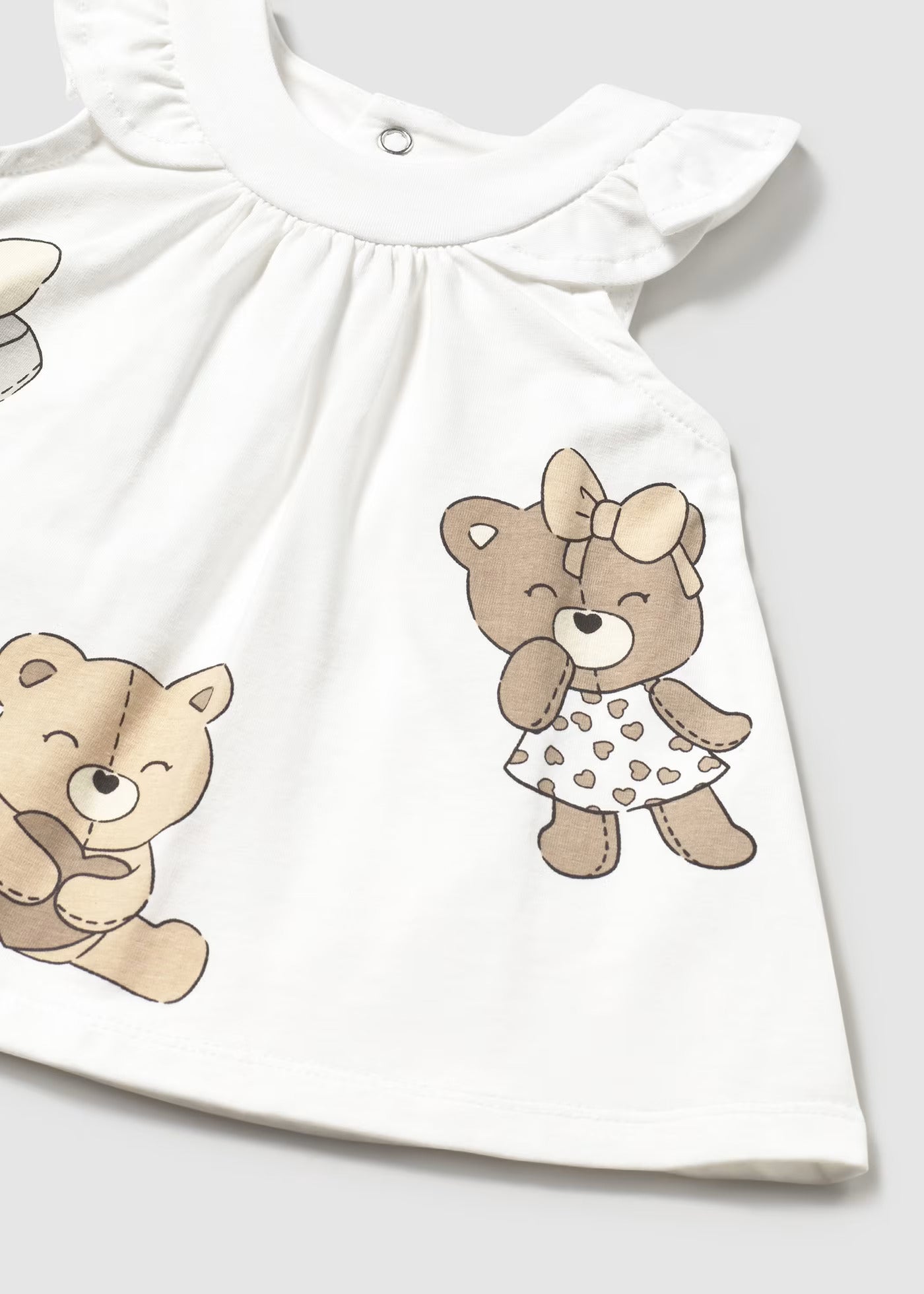 Vestido Cute Bear Moca Newborn