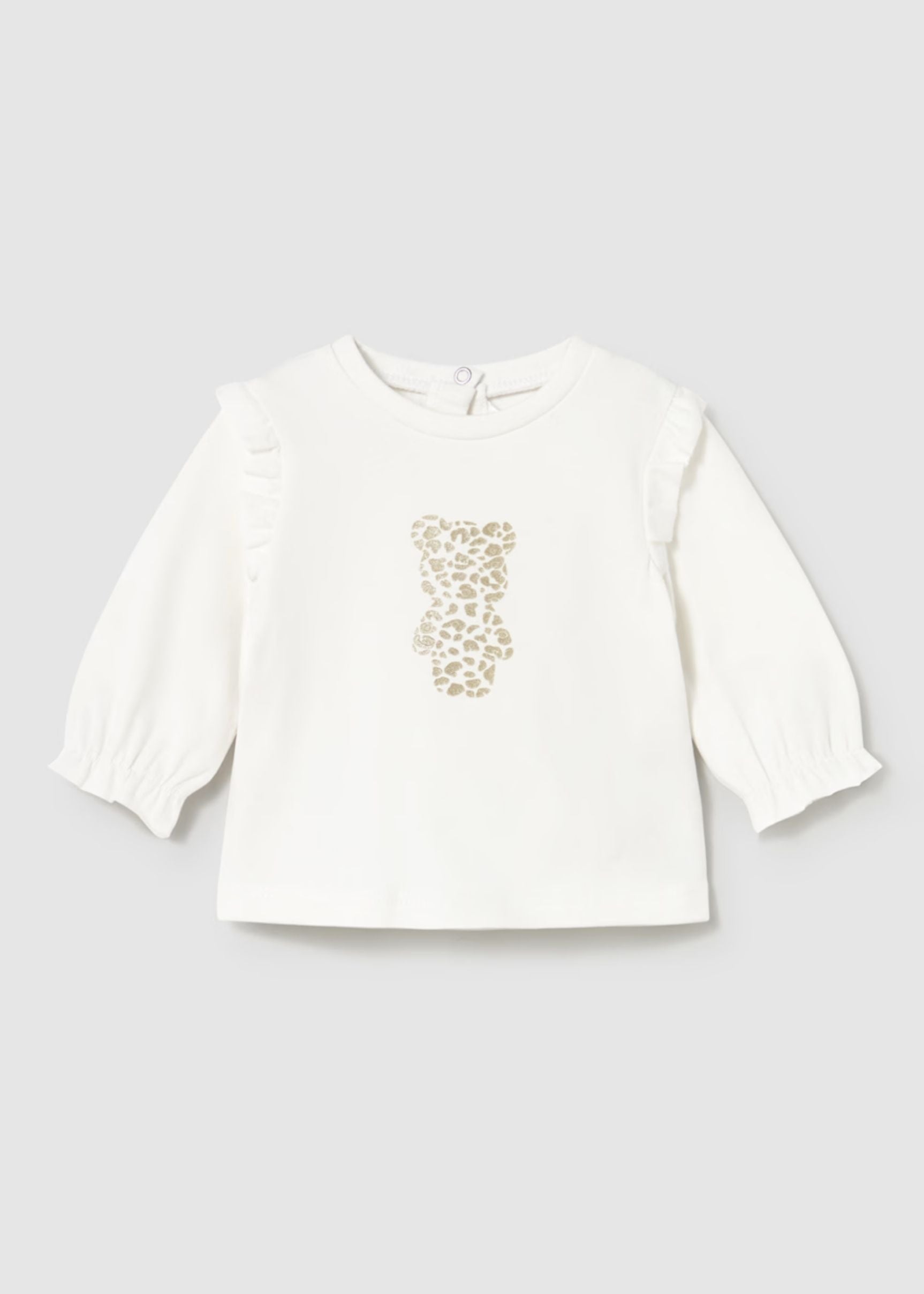 Camiseta Manga Larga Crudo Better Cotton Newborn