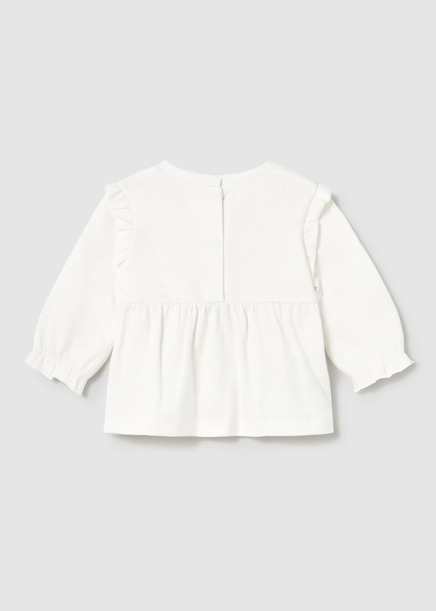 Camiseta Manga Larga Crudo Better Cotton Newborn