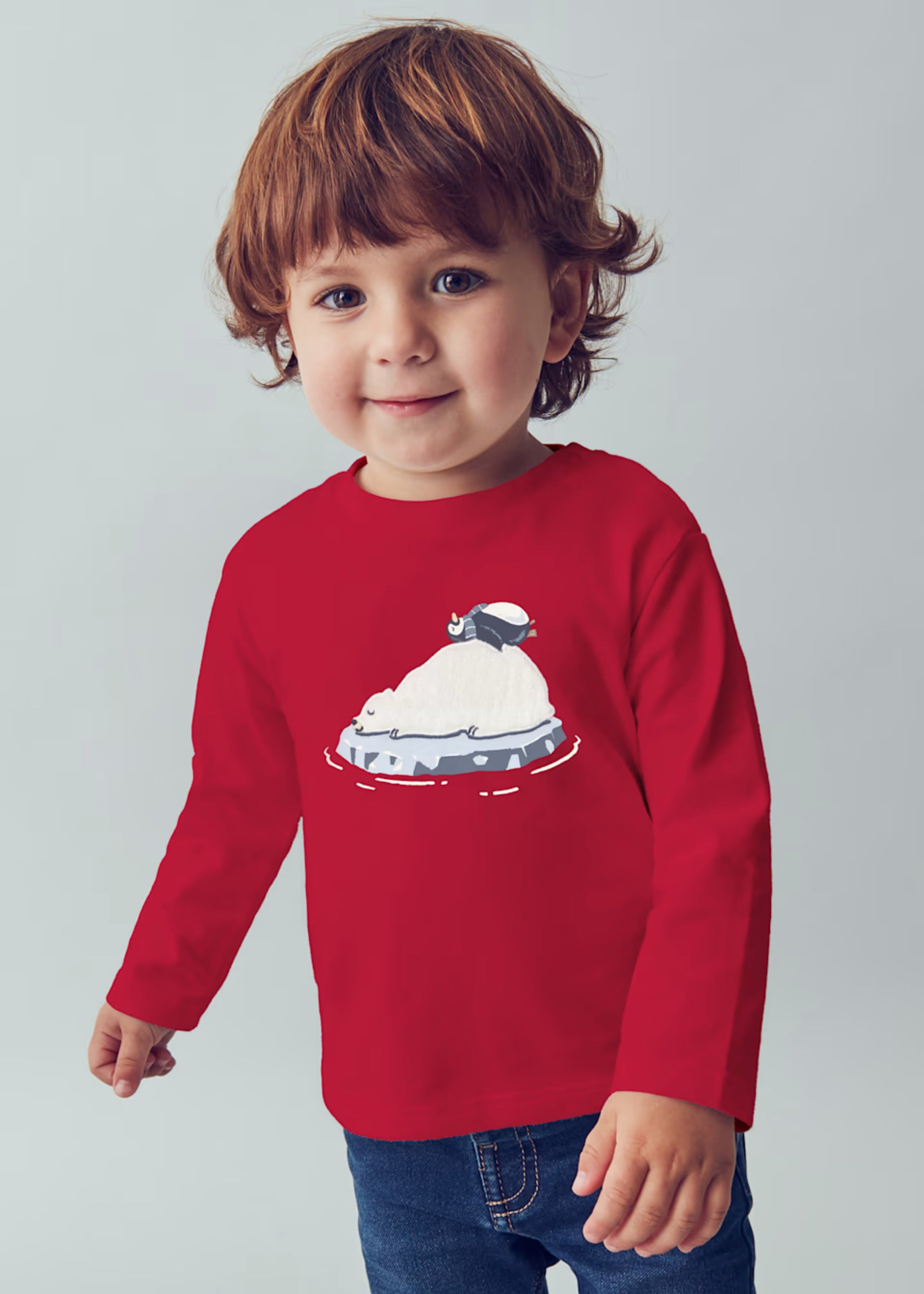 Camiseta Polar Friends Roja