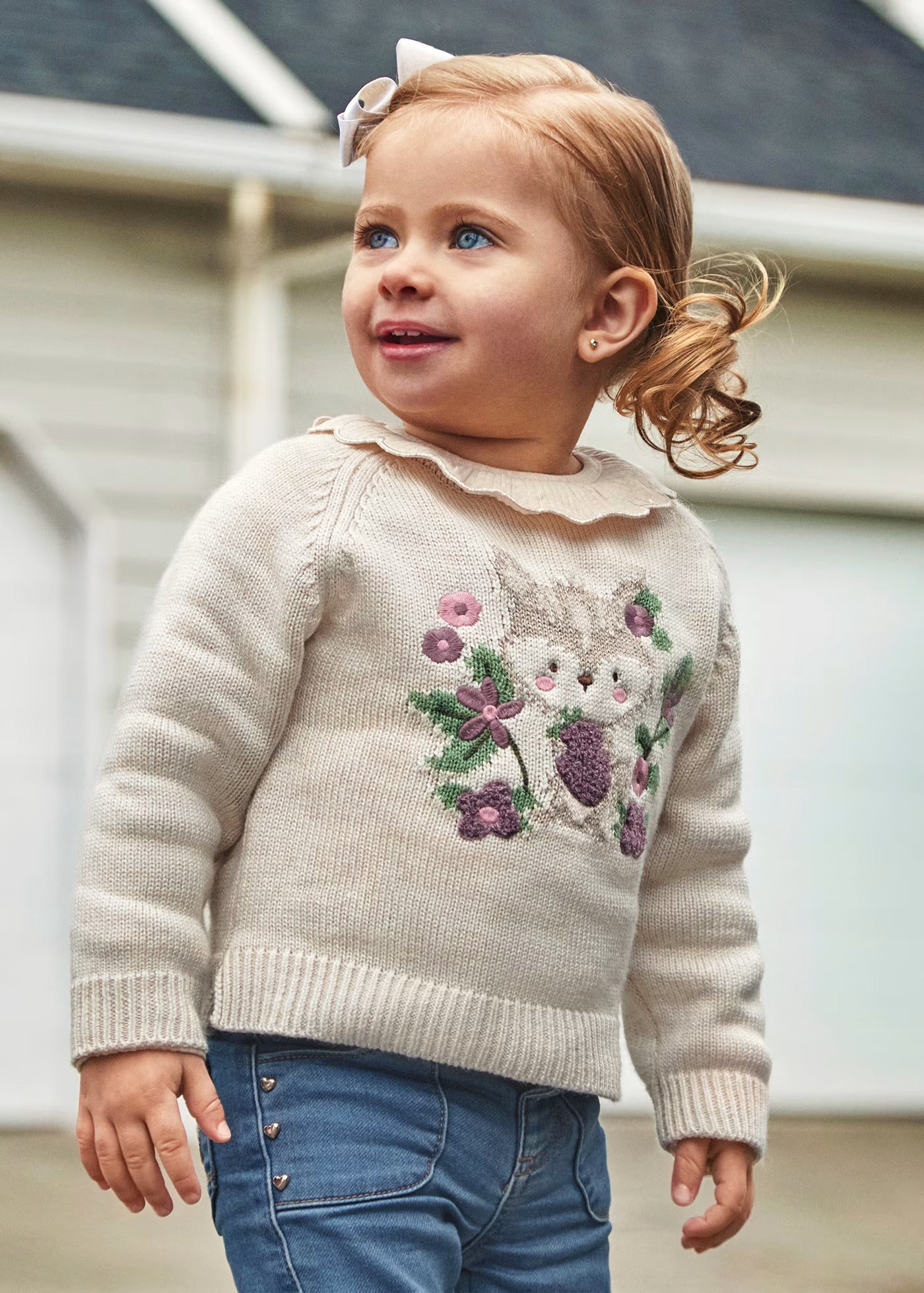 Jersey Jacquard Orquídea Bebé