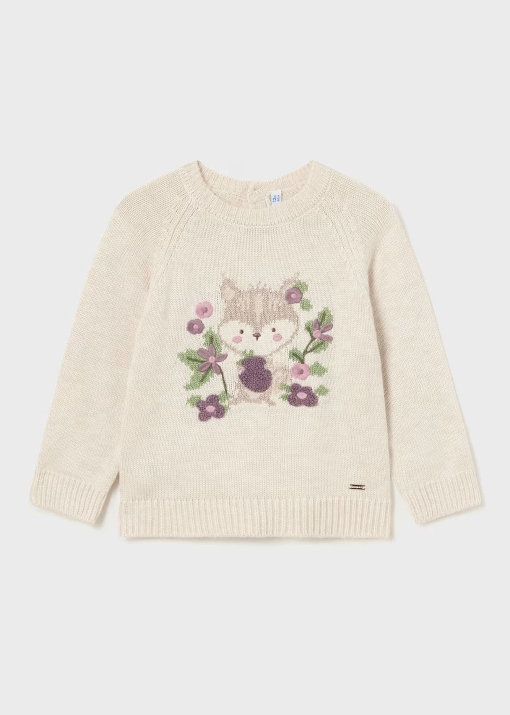 Jersey Jacquard Orquídea Bebé