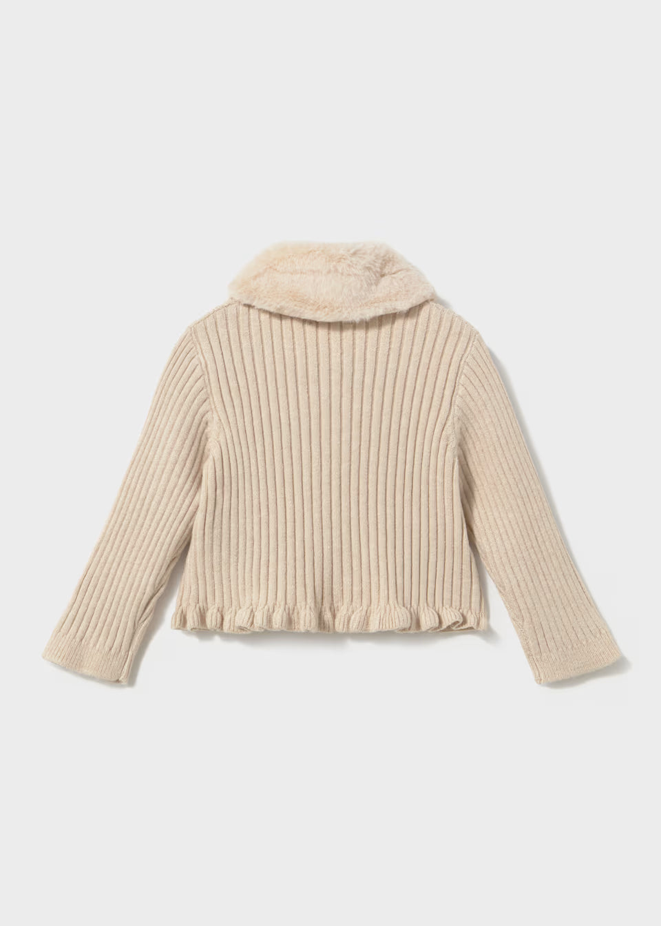 Sweater Tejido Cuello Lazos Milk
