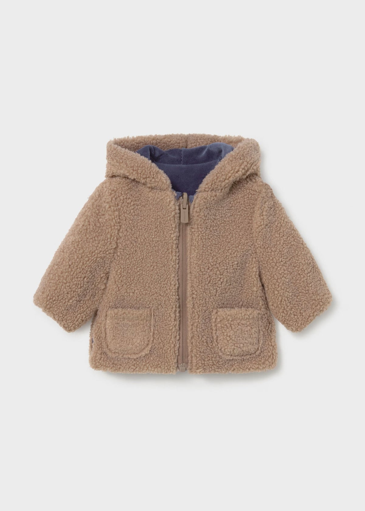 Abrigo Reversible Pelo Índigo