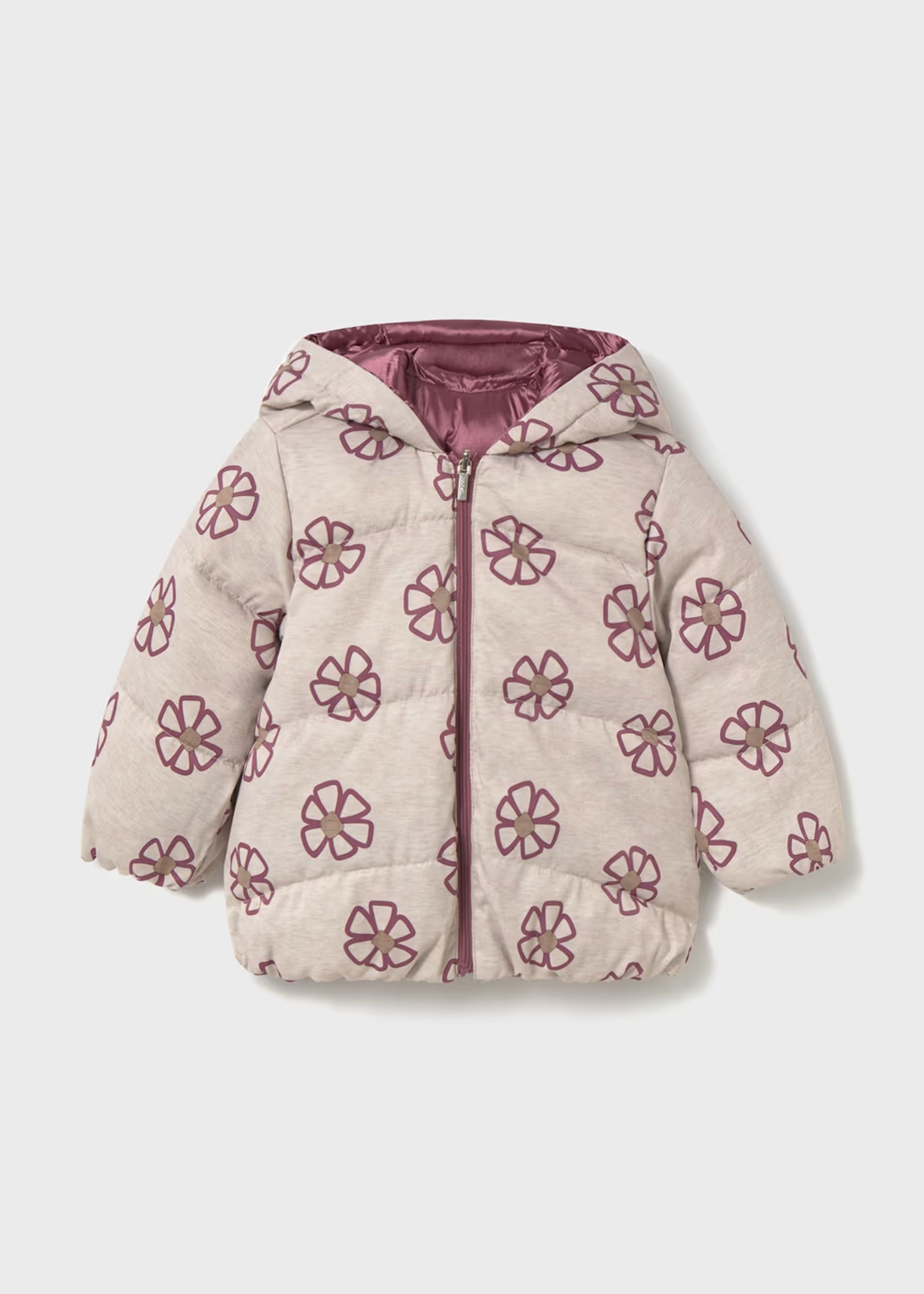 Chaquetón Reversible Floral Print