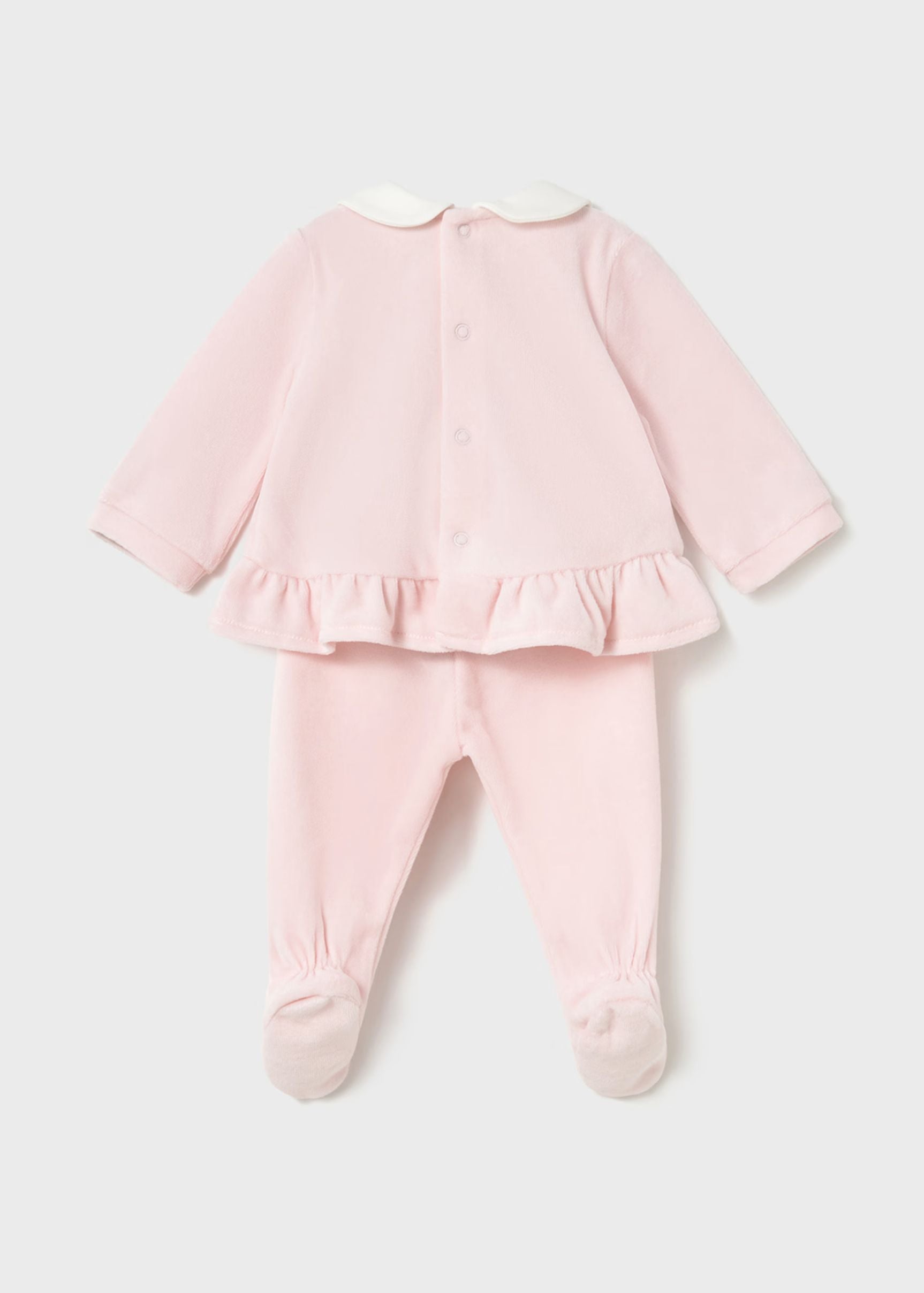 Set Polaina Rosa Baby Better Cotton Newborn