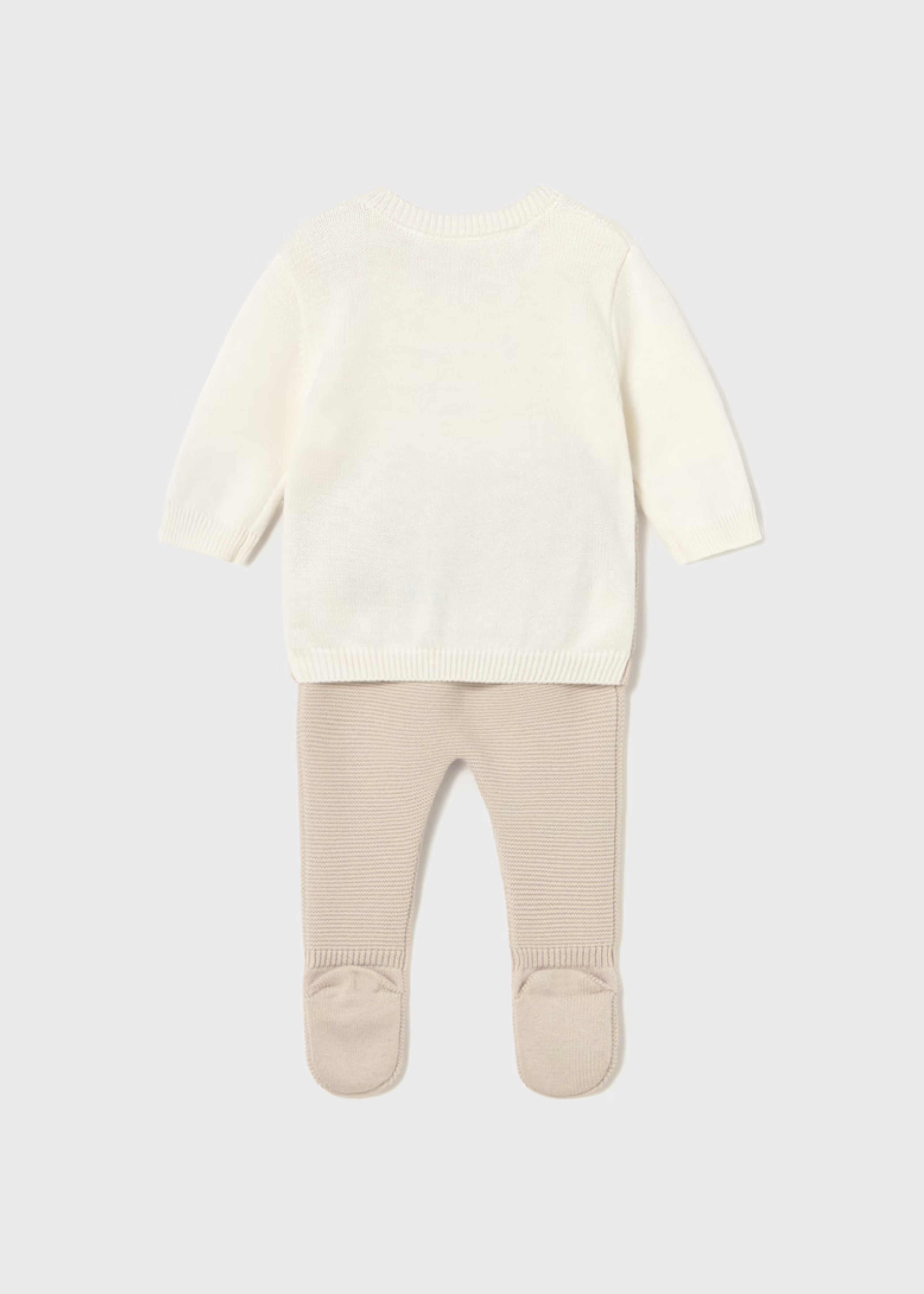 Set Tricot Jacquard Latte