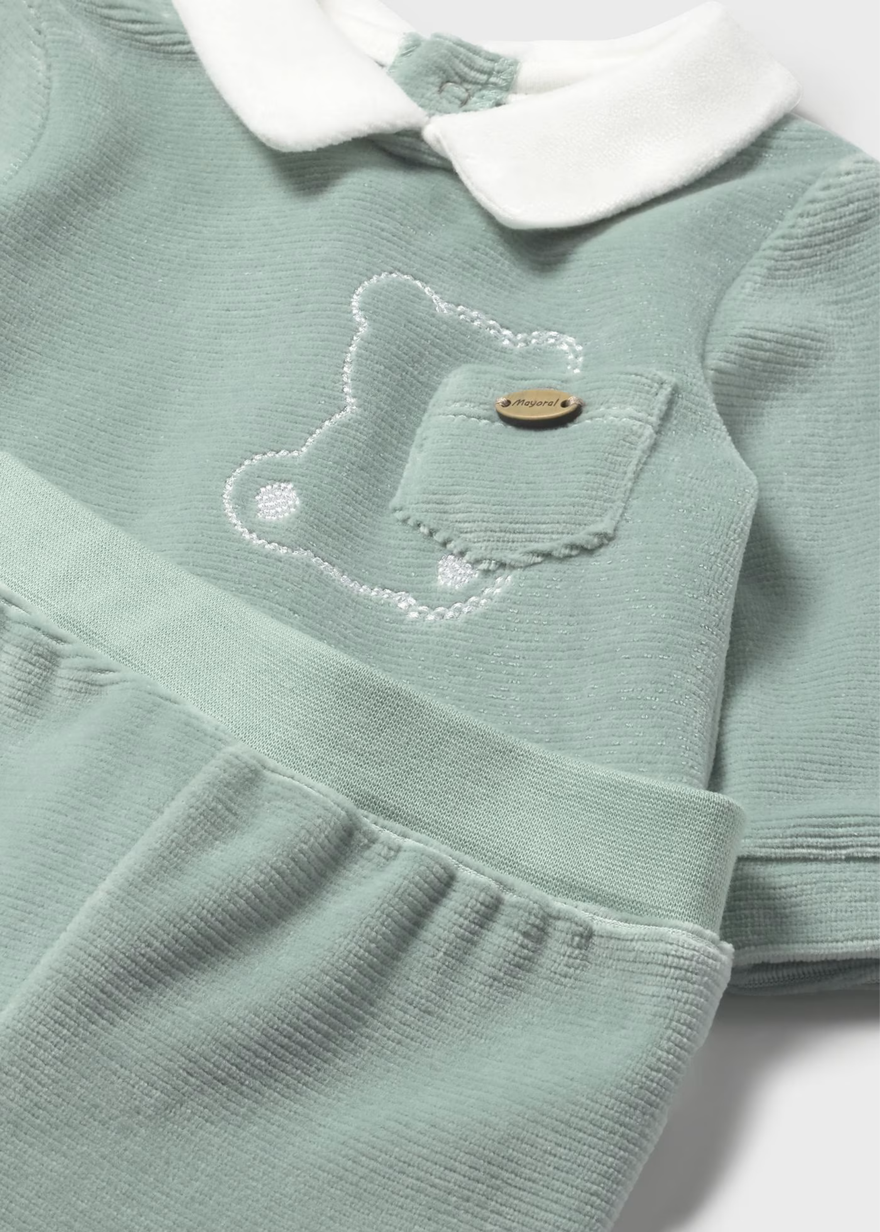 Set Polaina Velvet Bear Ice