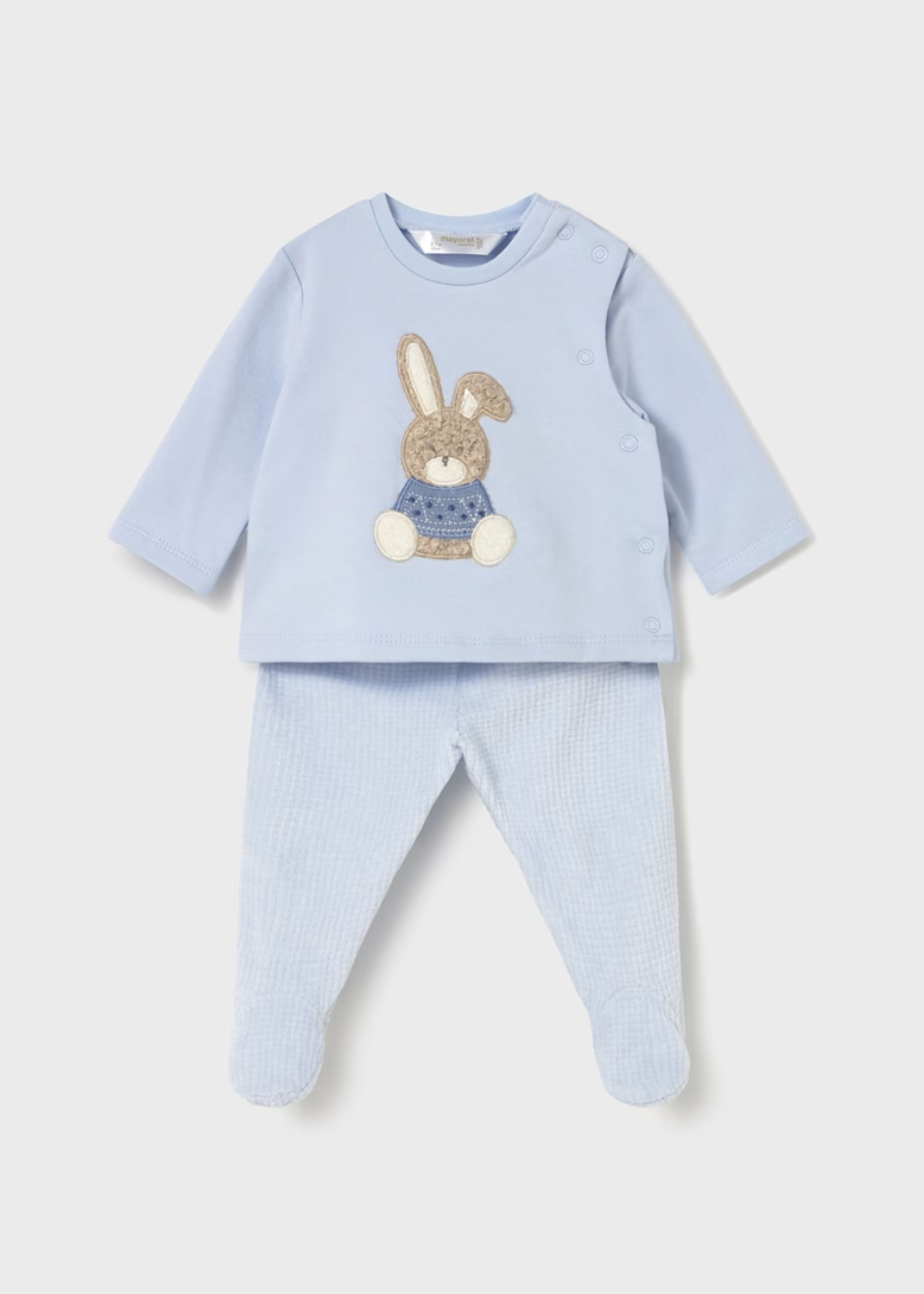 Set Polaina Bunny Celeste