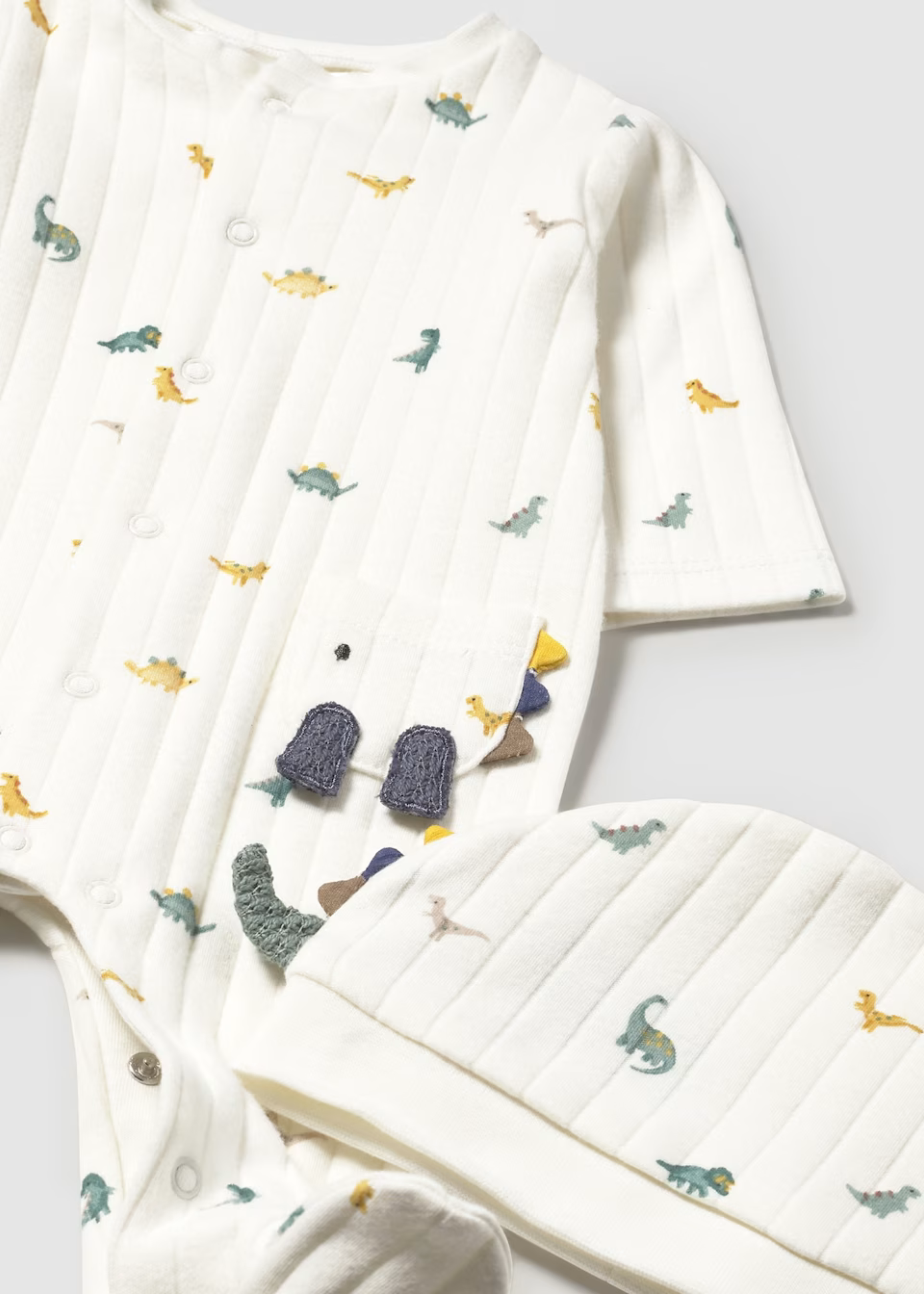 Pijama Gorro Dino Better Cotton Newborn