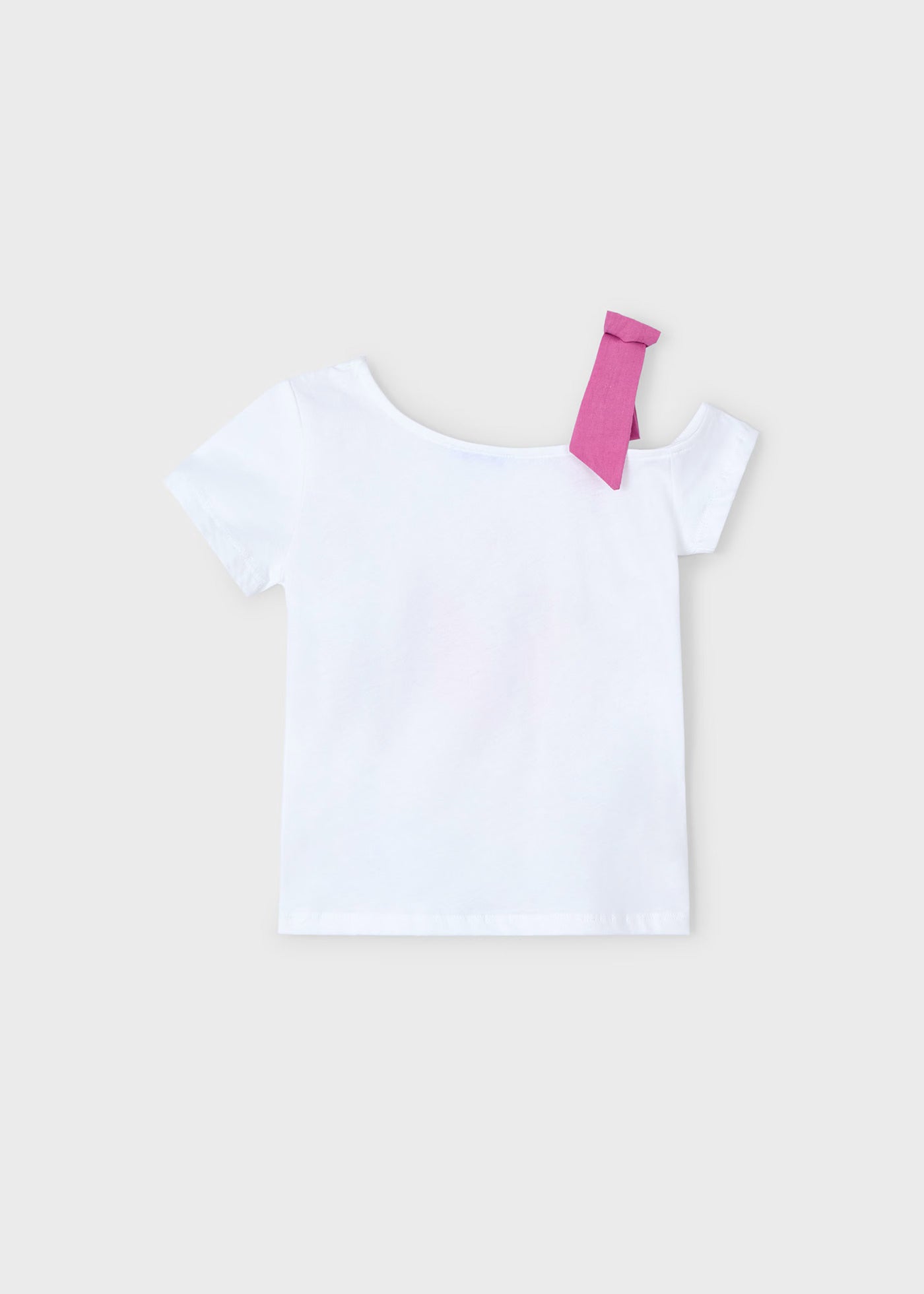Camiseta Algodón Asimetrica Boho