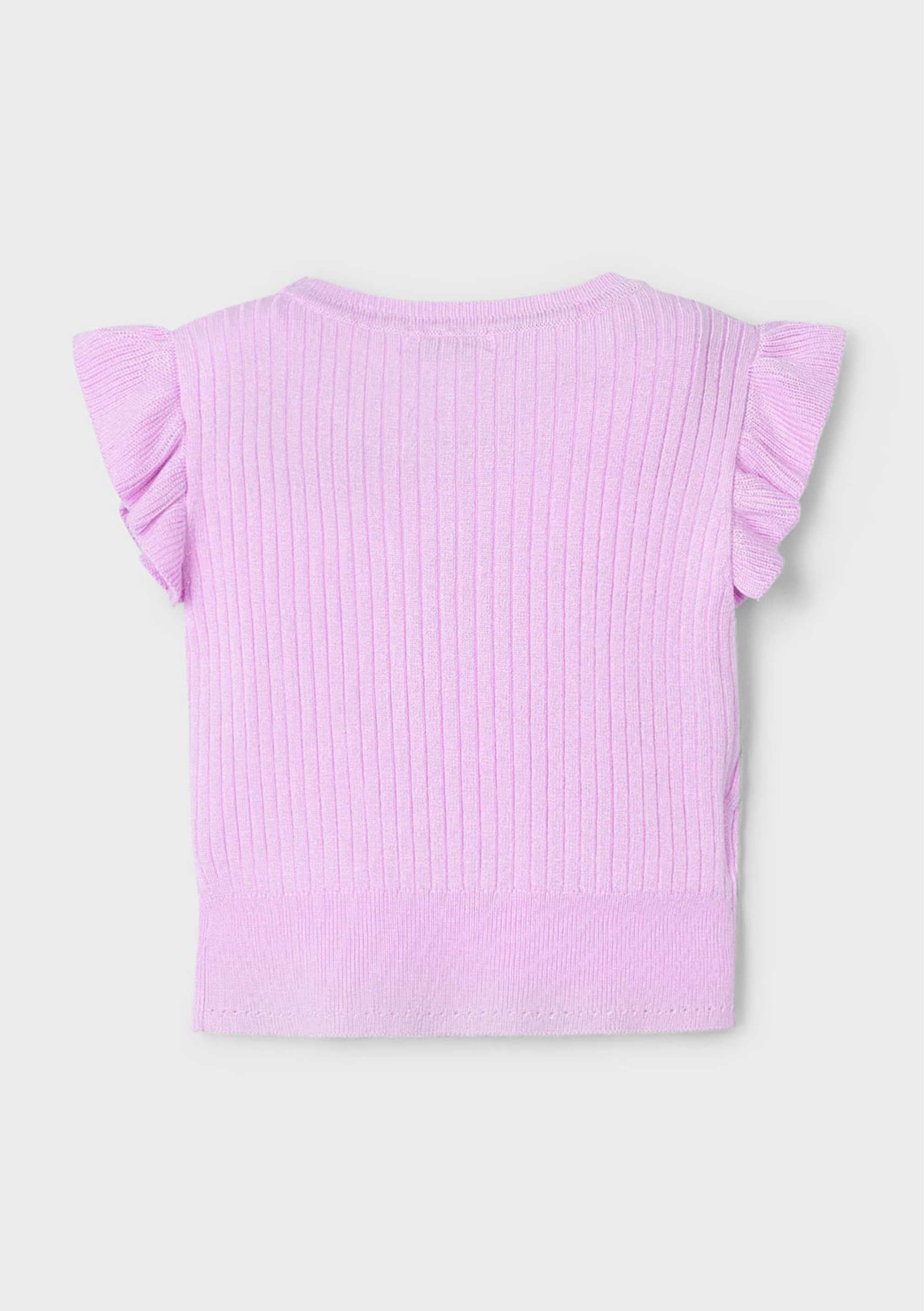 Top Tricot Canal Malva
