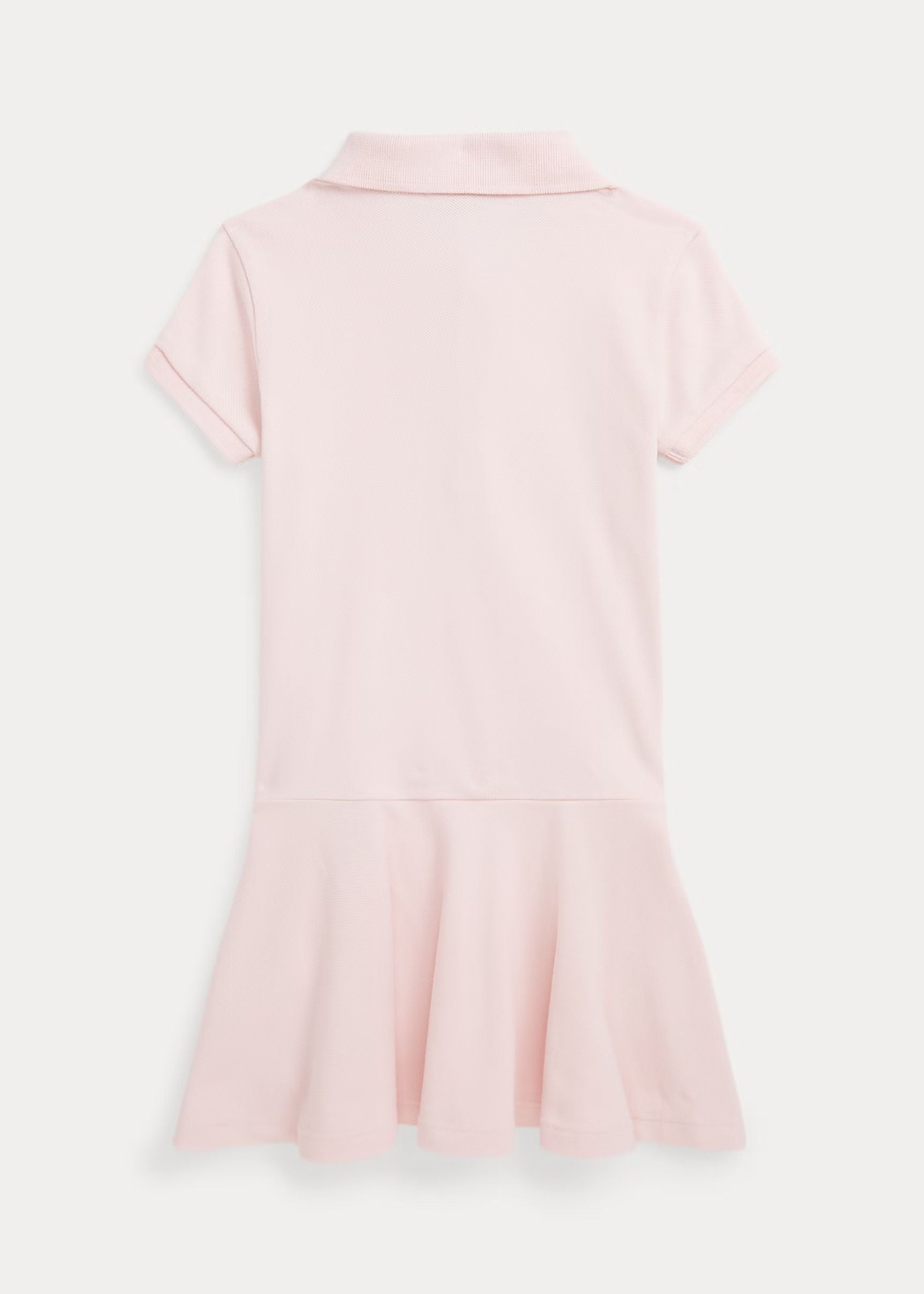 Vestido Tipo Polo Rosa Pálido