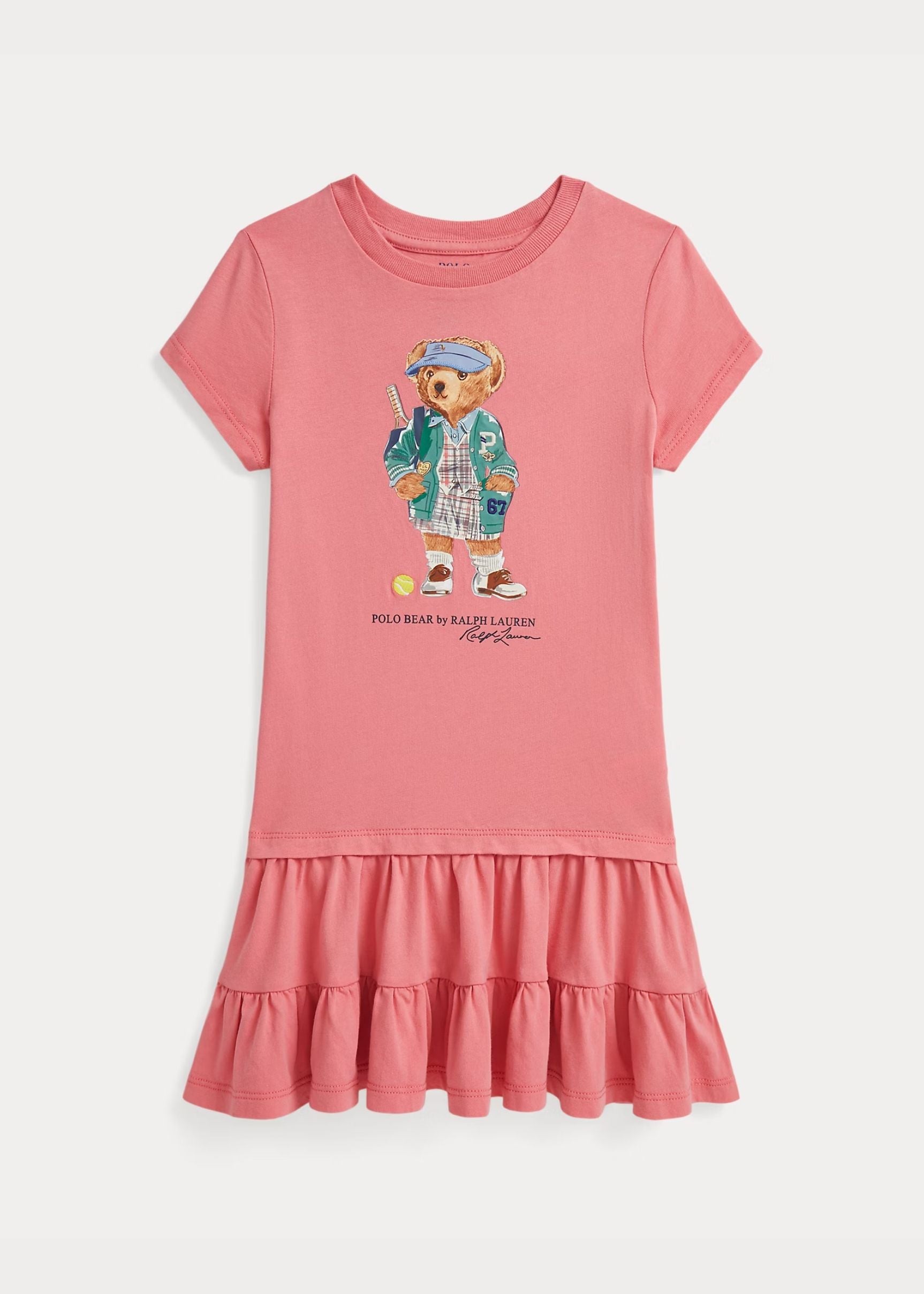 Vestido Rosa Polo Bear Niña