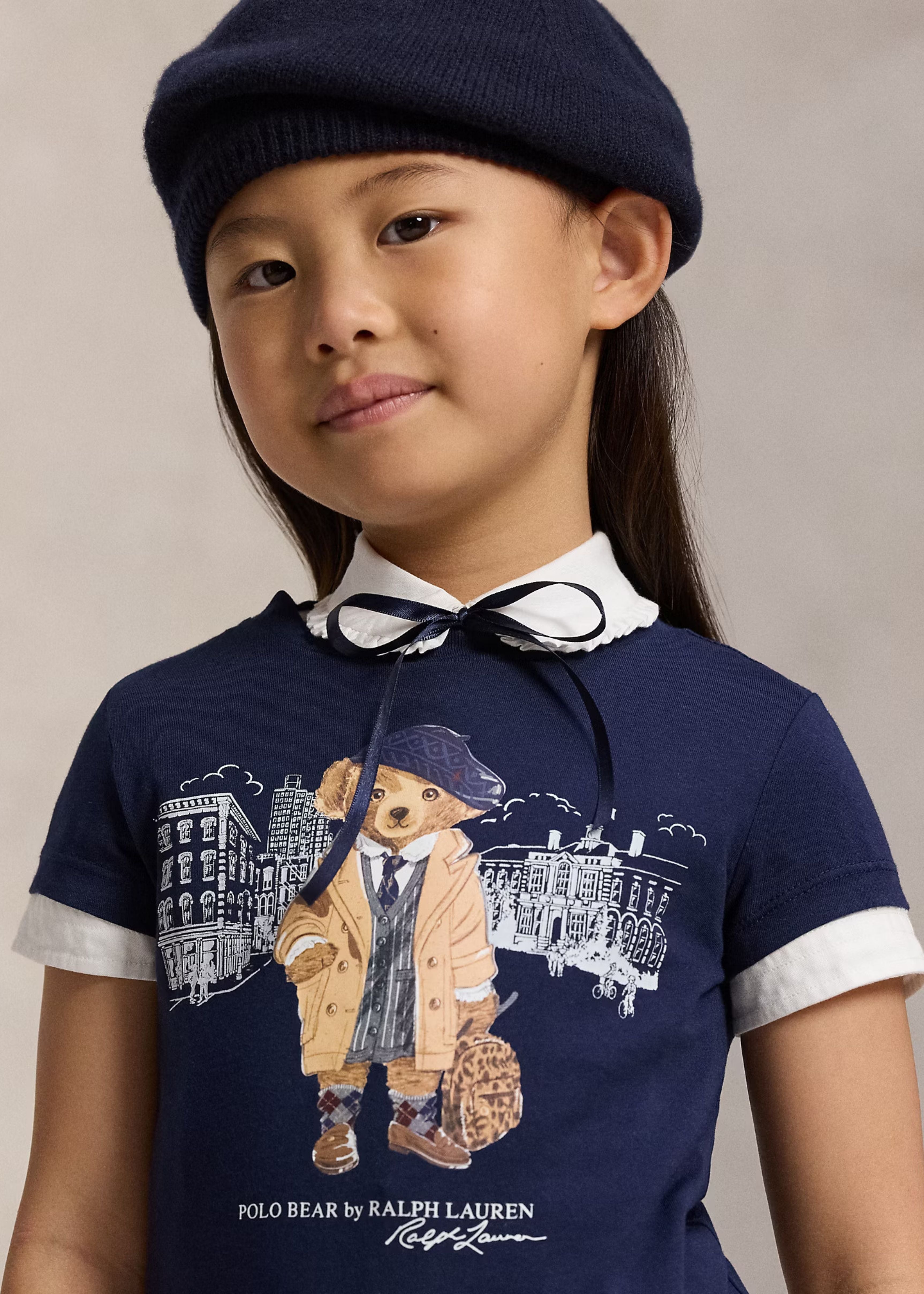 Camiseta Azul Polo Bear
