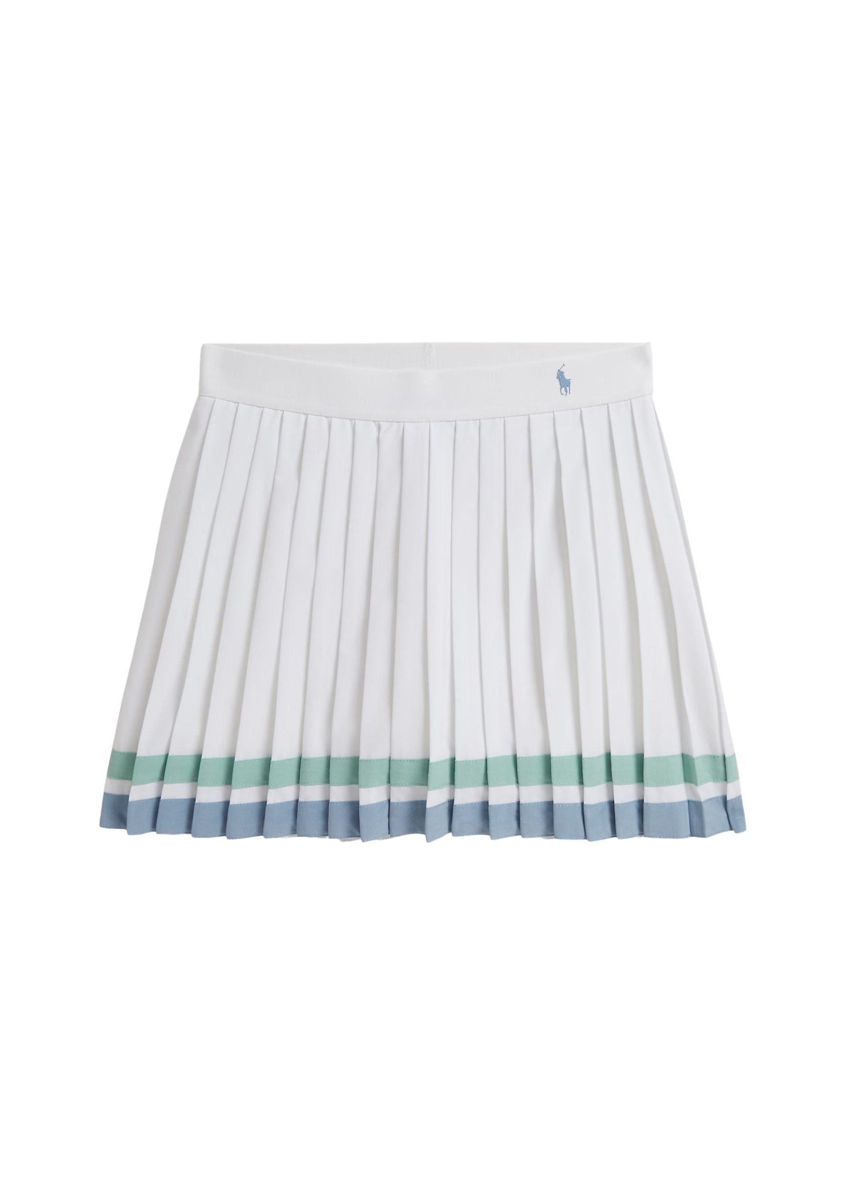 Falda Short Plisada Blanco