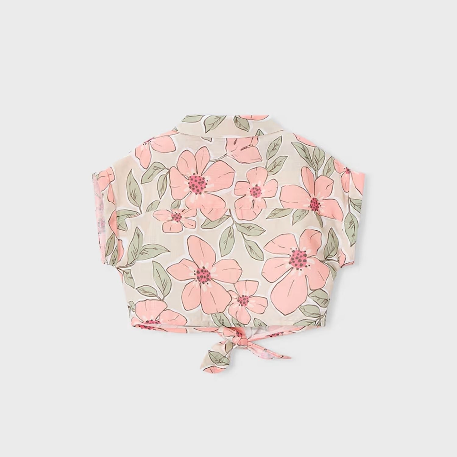 Twin Set Floral Art Mandarina