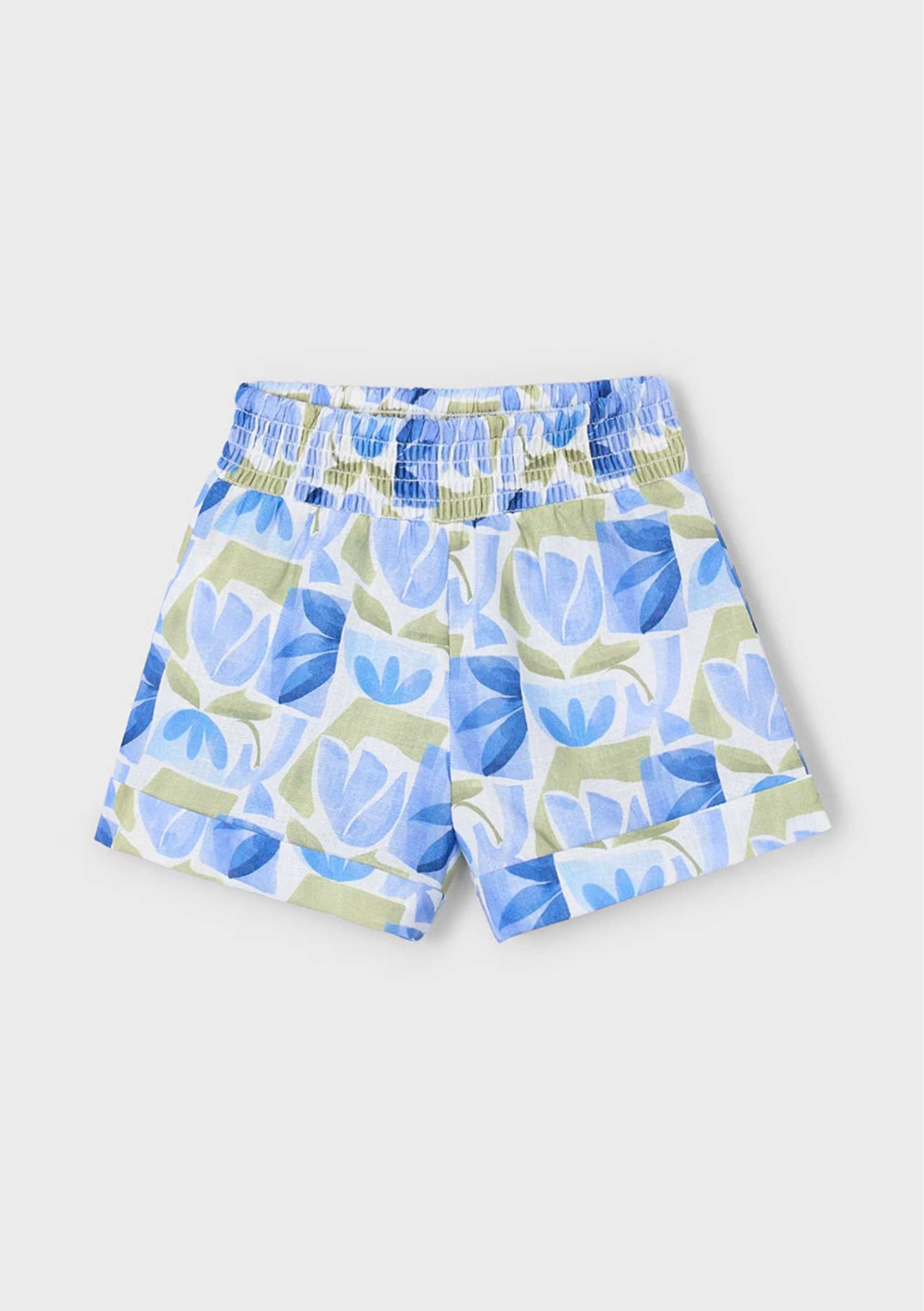Short Estampado Spring Añil