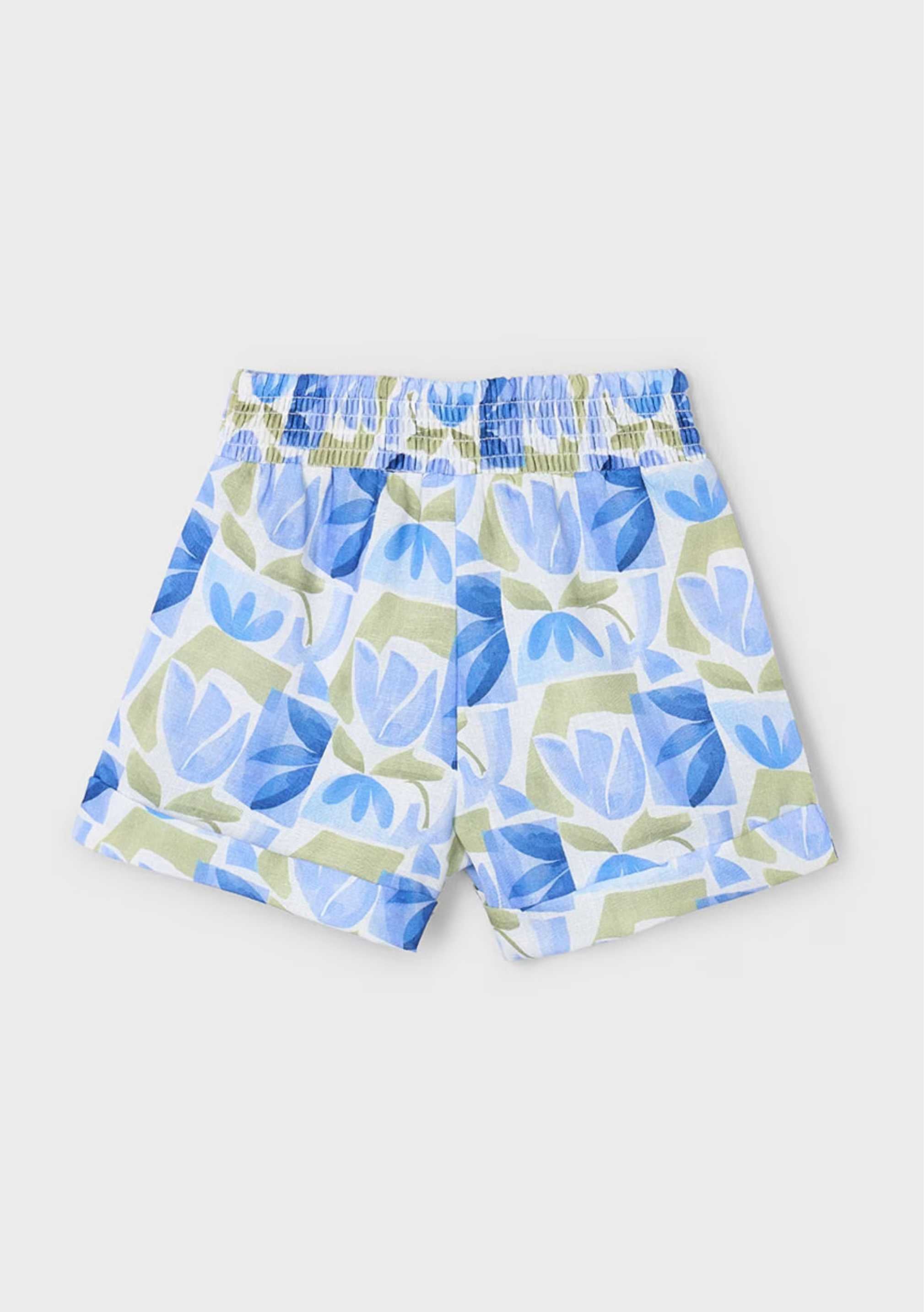 Short Estampado Spring Añil