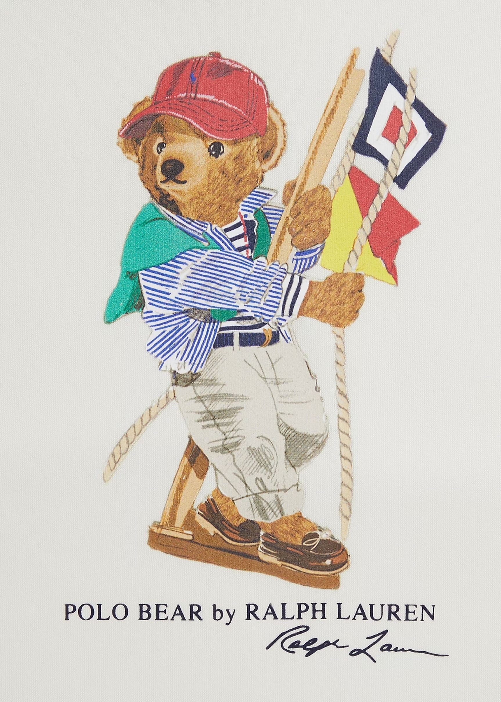 Camiseta Polo Bear Blanca