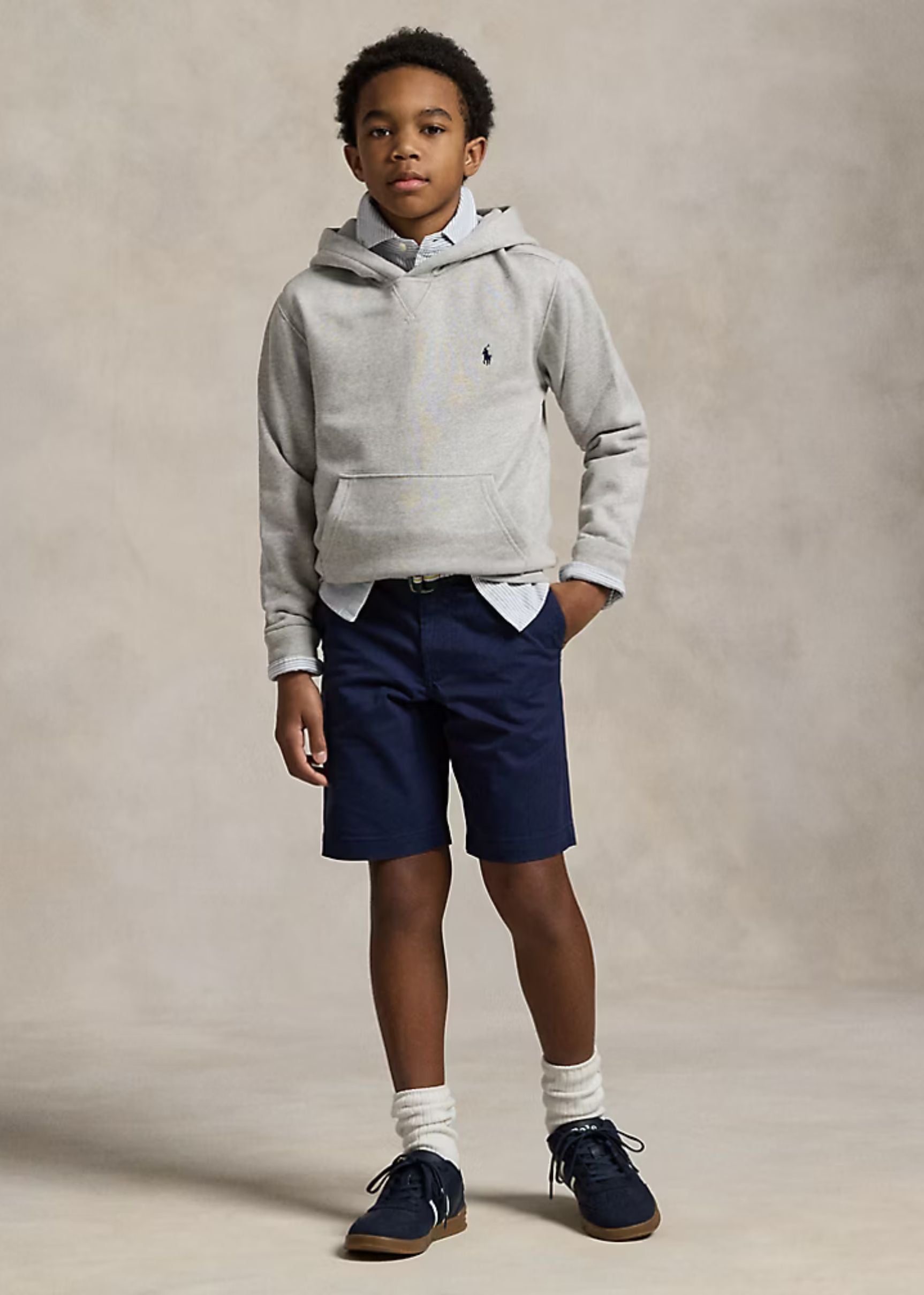 Bermuda Skinny Fit Azul Marino