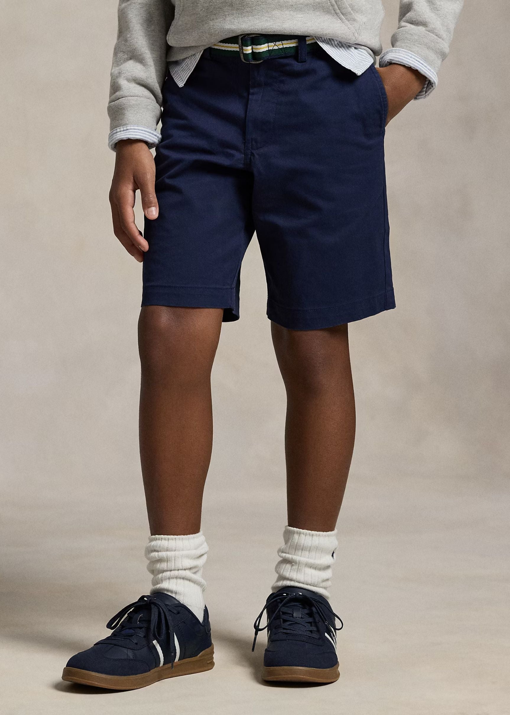 Bermuda Skinny Fit Azul Marino