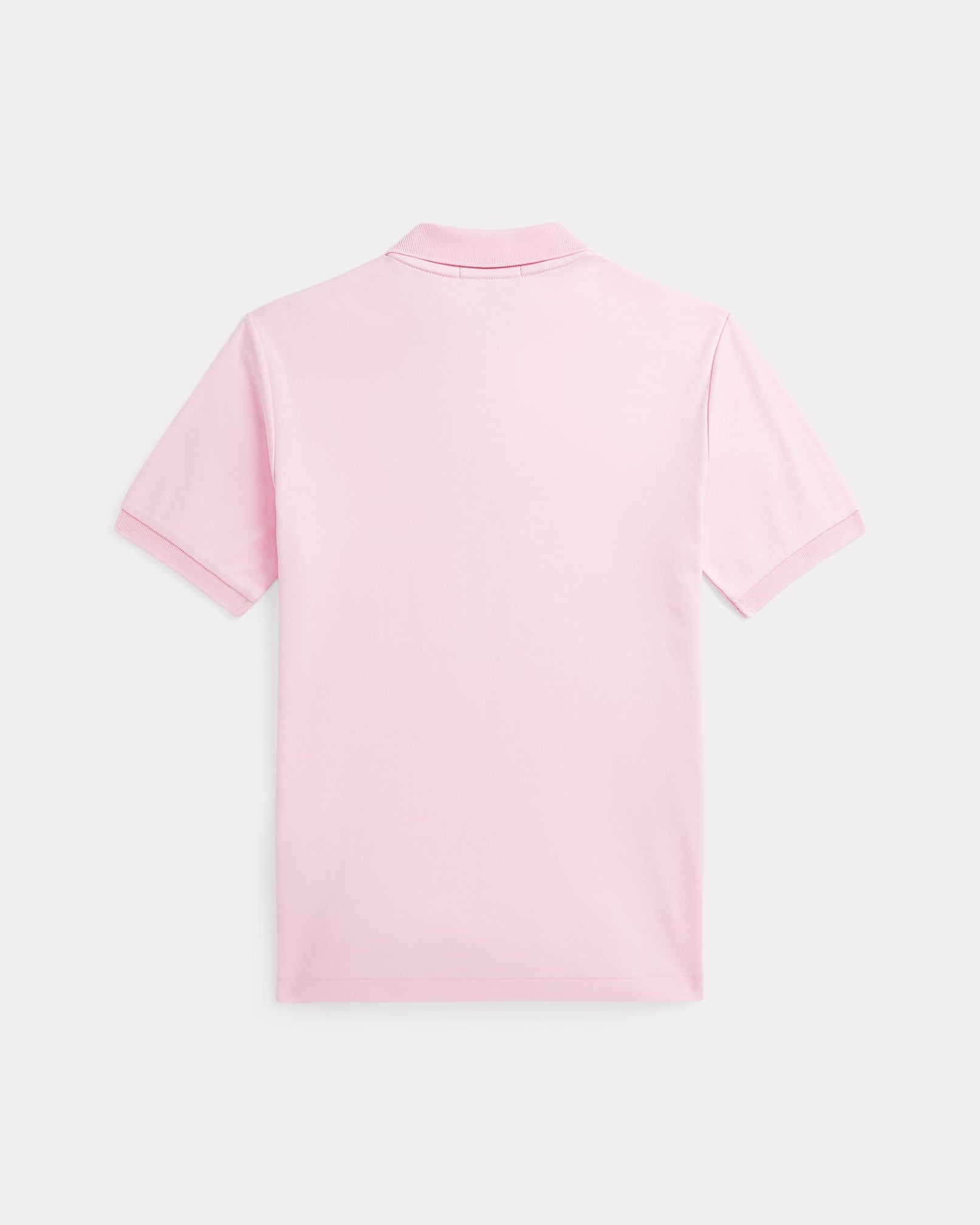 Polo Rosa Algodón Niño