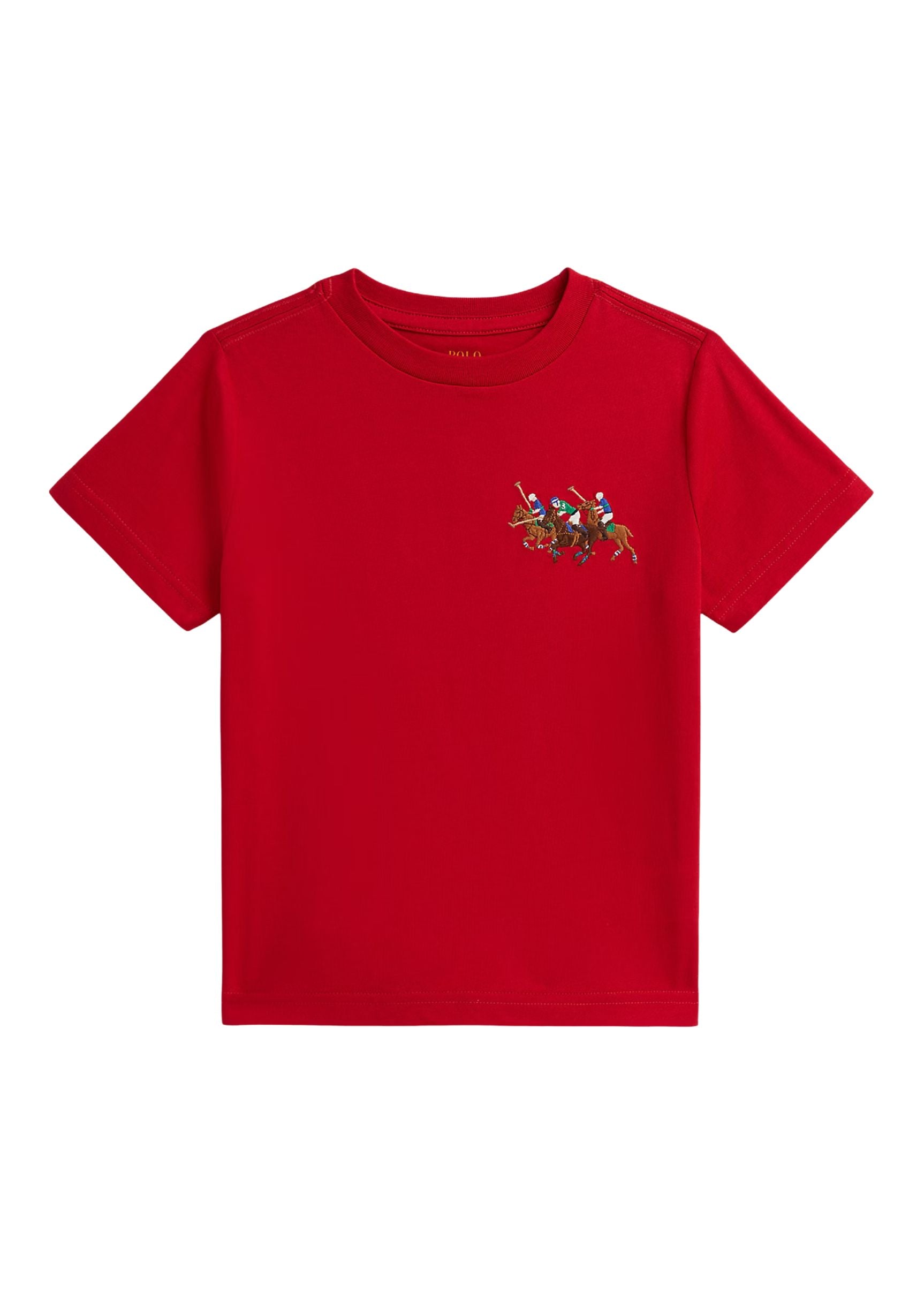 Camiseta Roja Triple Pony