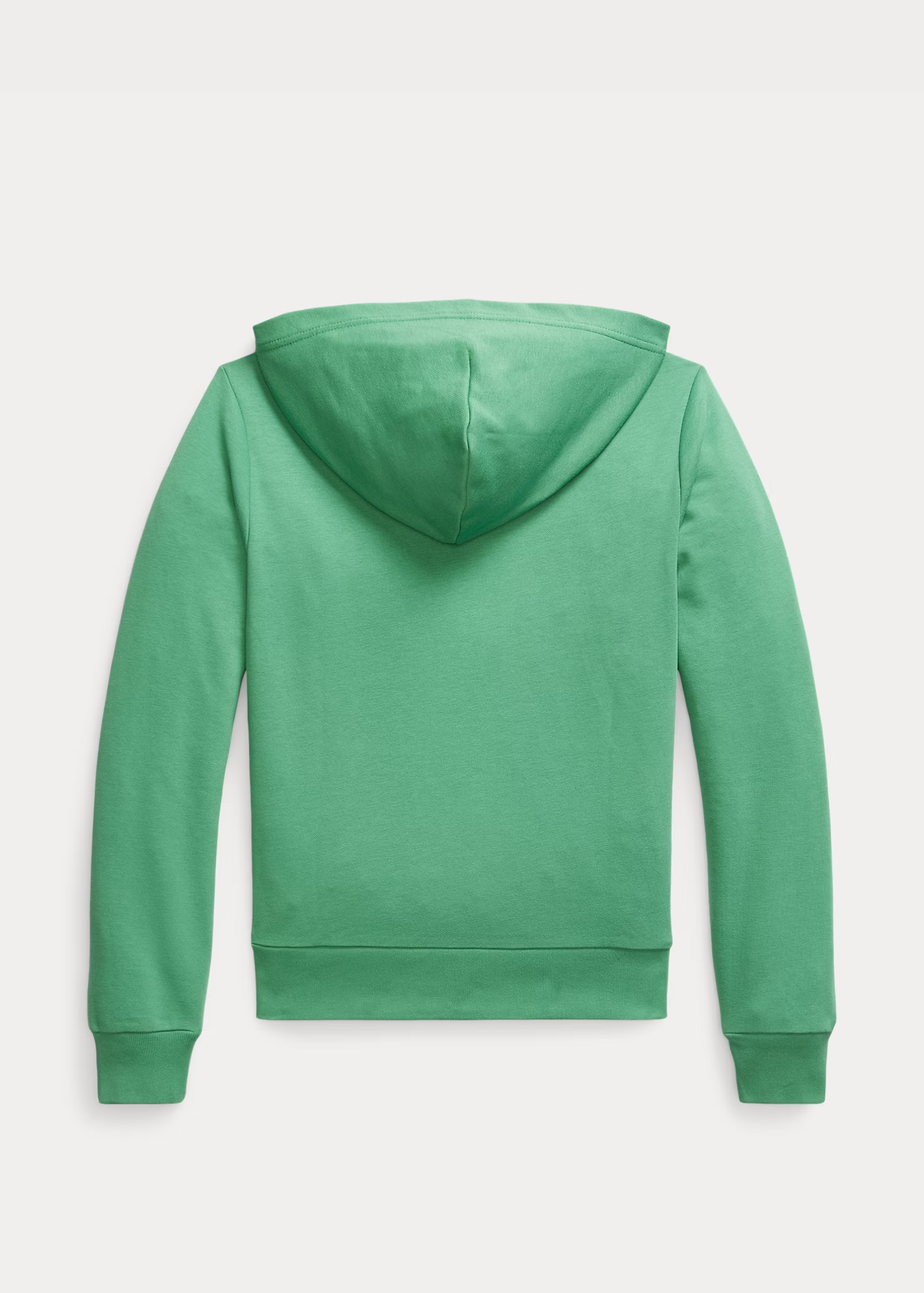 Hoodie Verde Nieve Logo Vintage Algodón