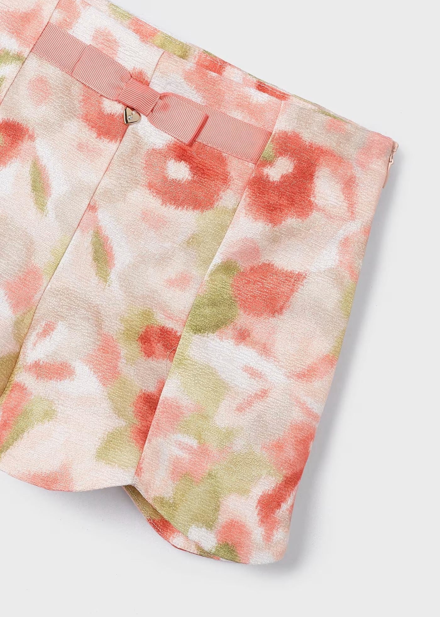 Short Ondas Estampado Niña