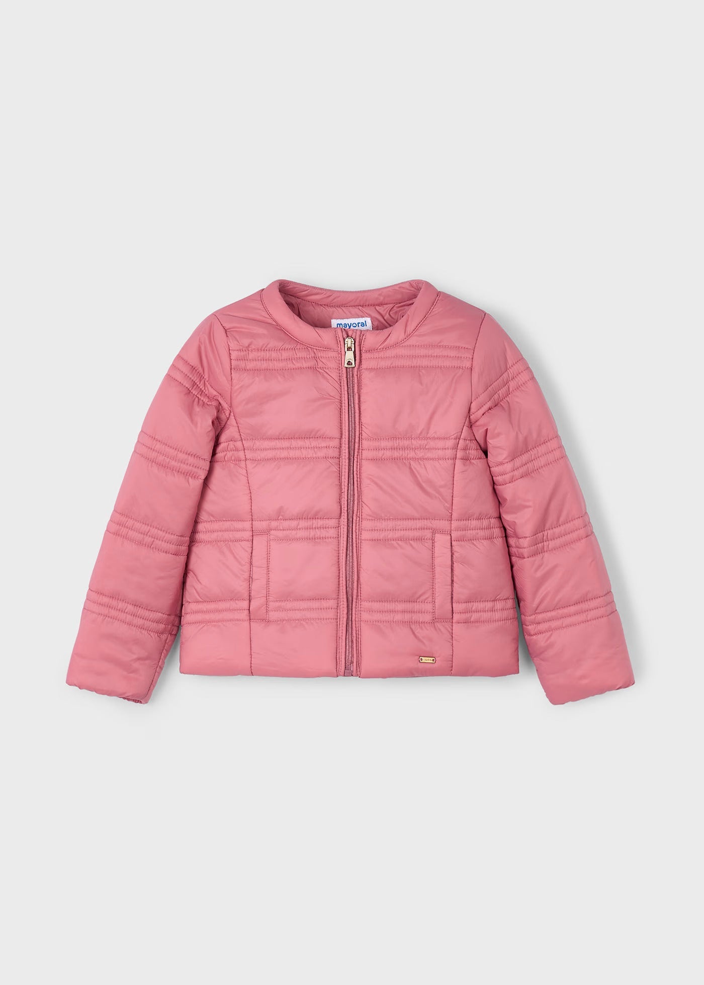 Chaqueta Acolchada Ligera Salmón