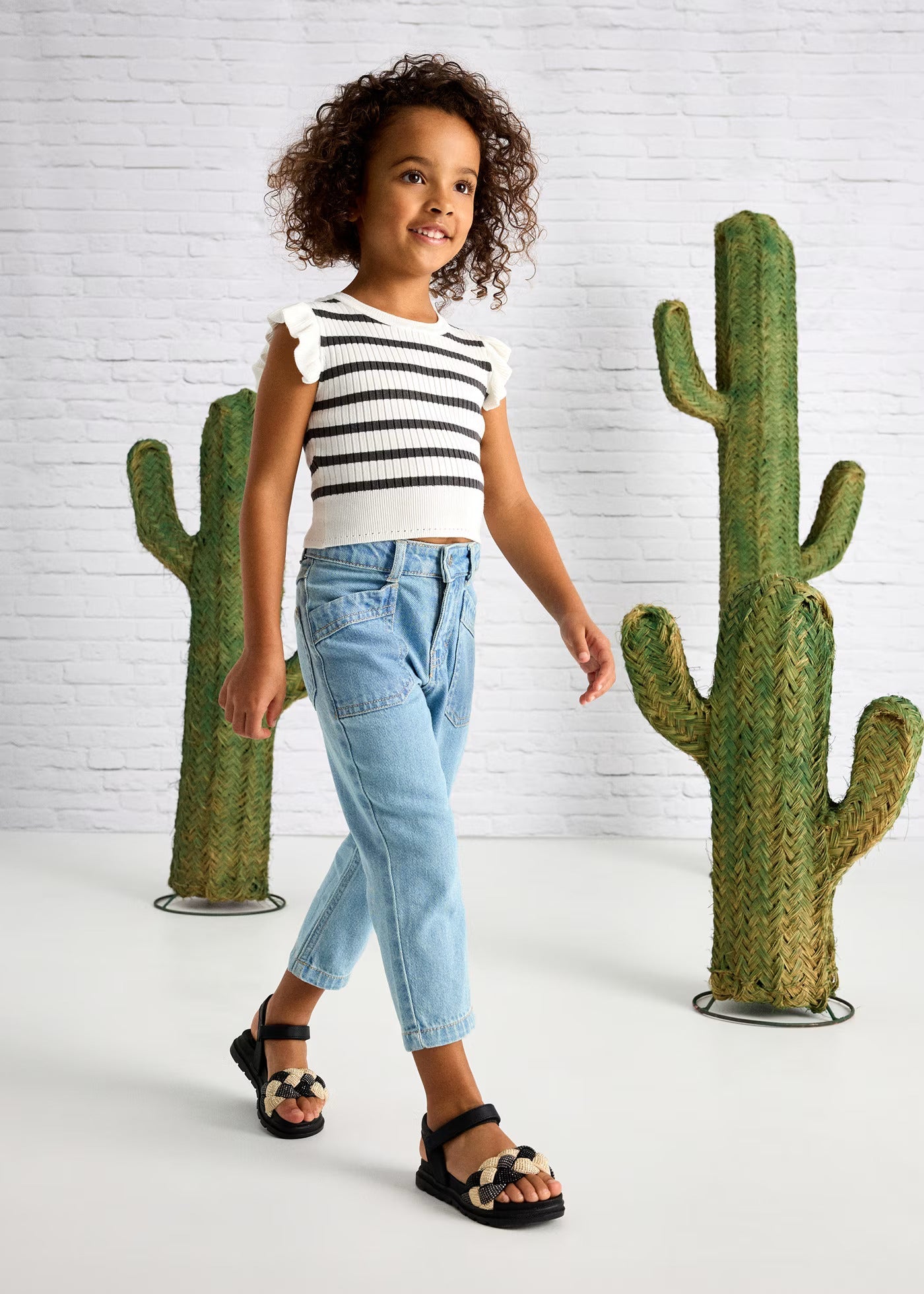 Jeans Mom Fit Bleach