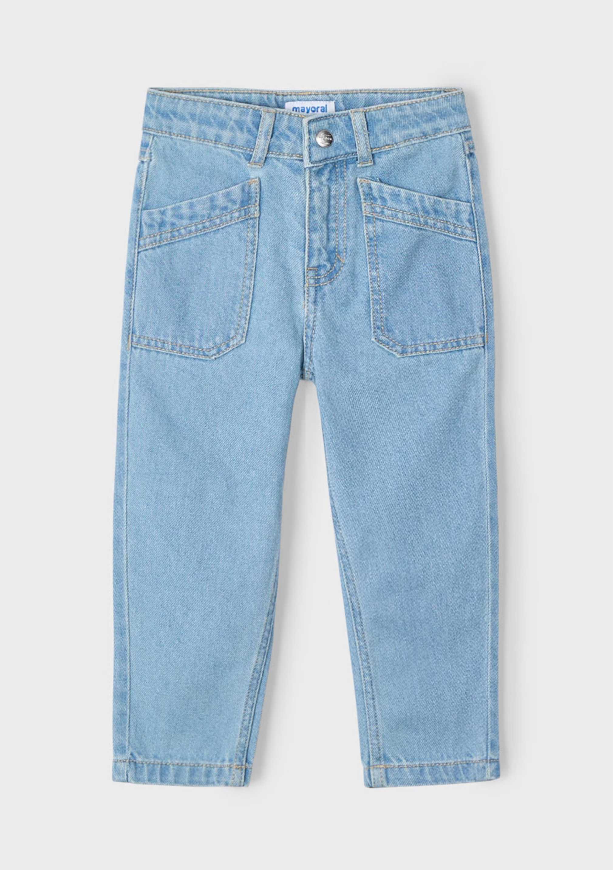 Jeans Mom Fit Bleach