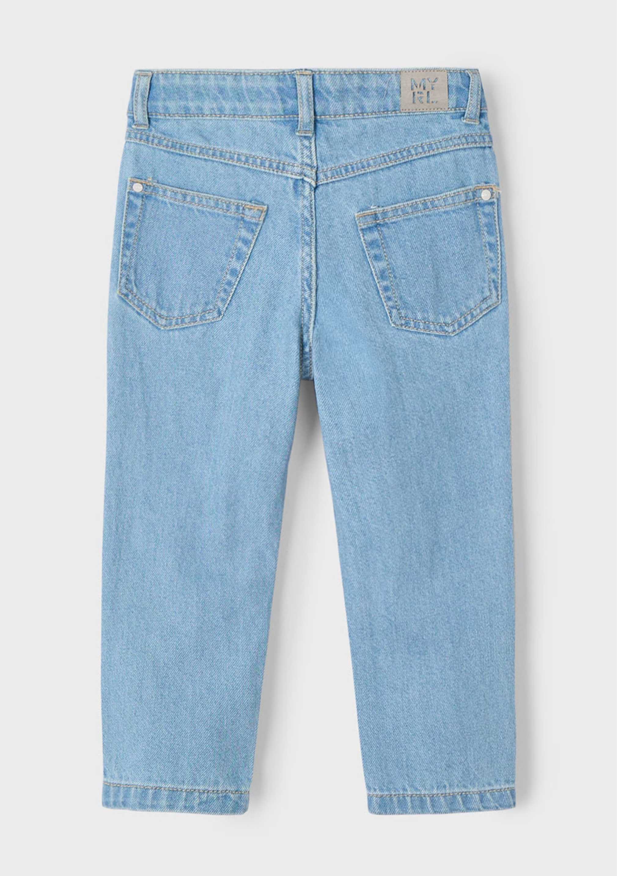 Jeans Mom Fit Bleach