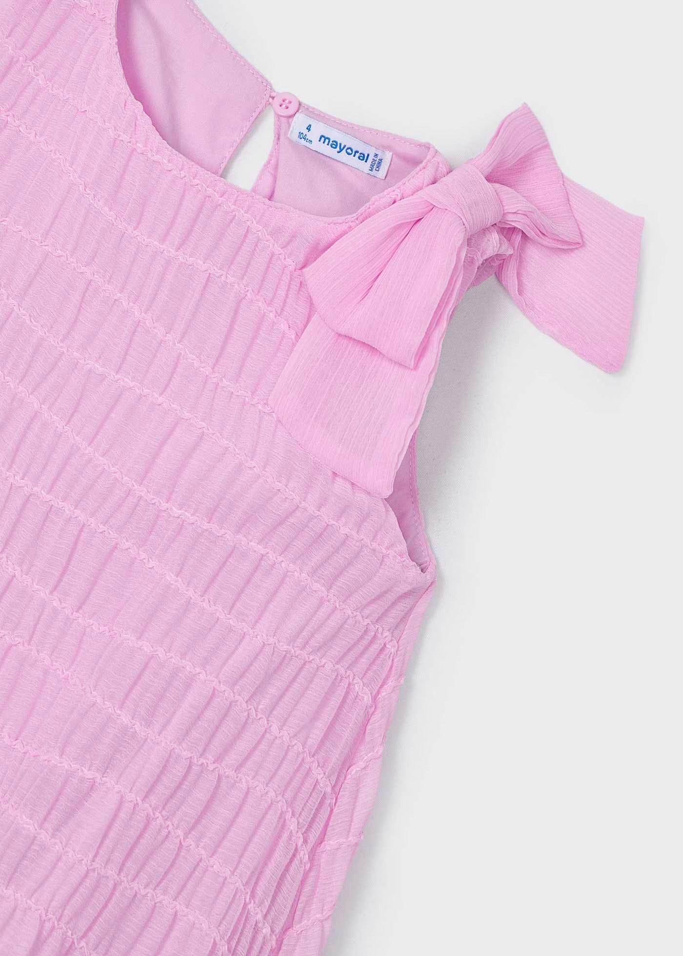 Vestido Globo Malva